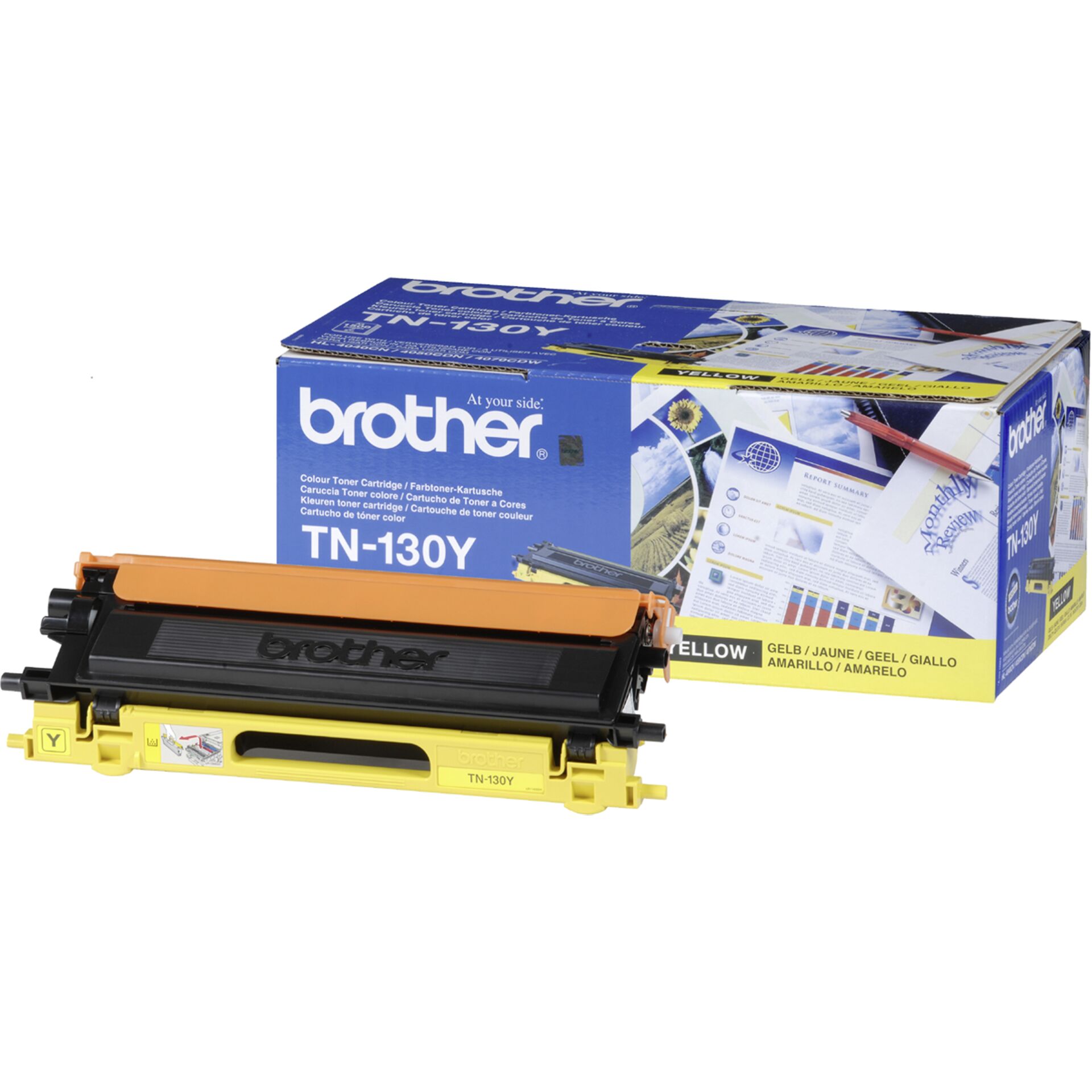 Brother TN-130Y Toner gelb Original 1500 Seiten