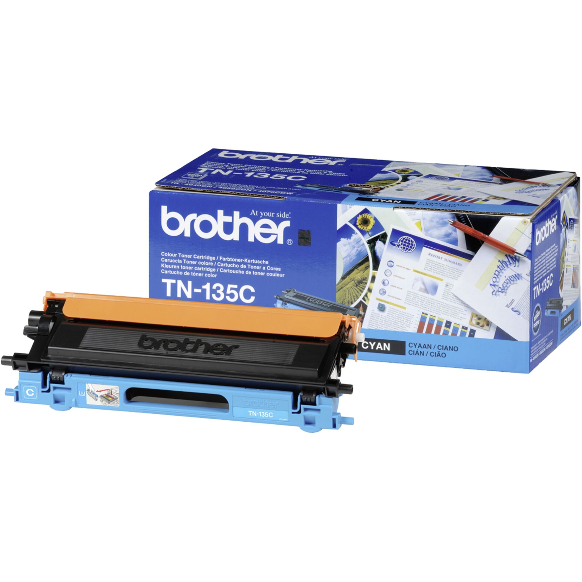 Brother Toner TN-135C cyan Jumbo 