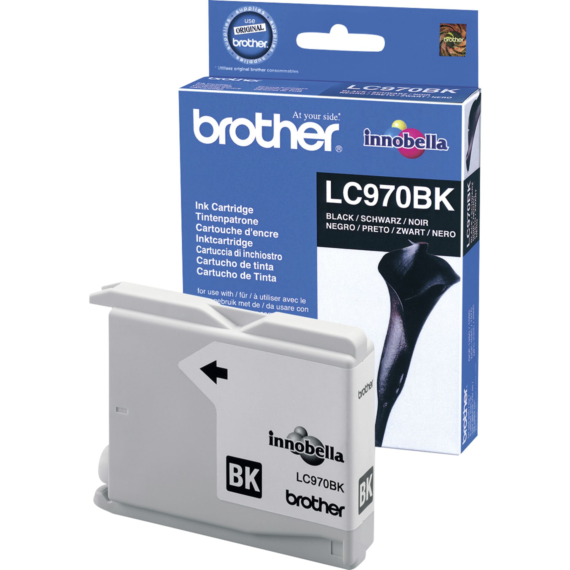 Brother LC970BK Tinte schwarz Original 350 Seiten