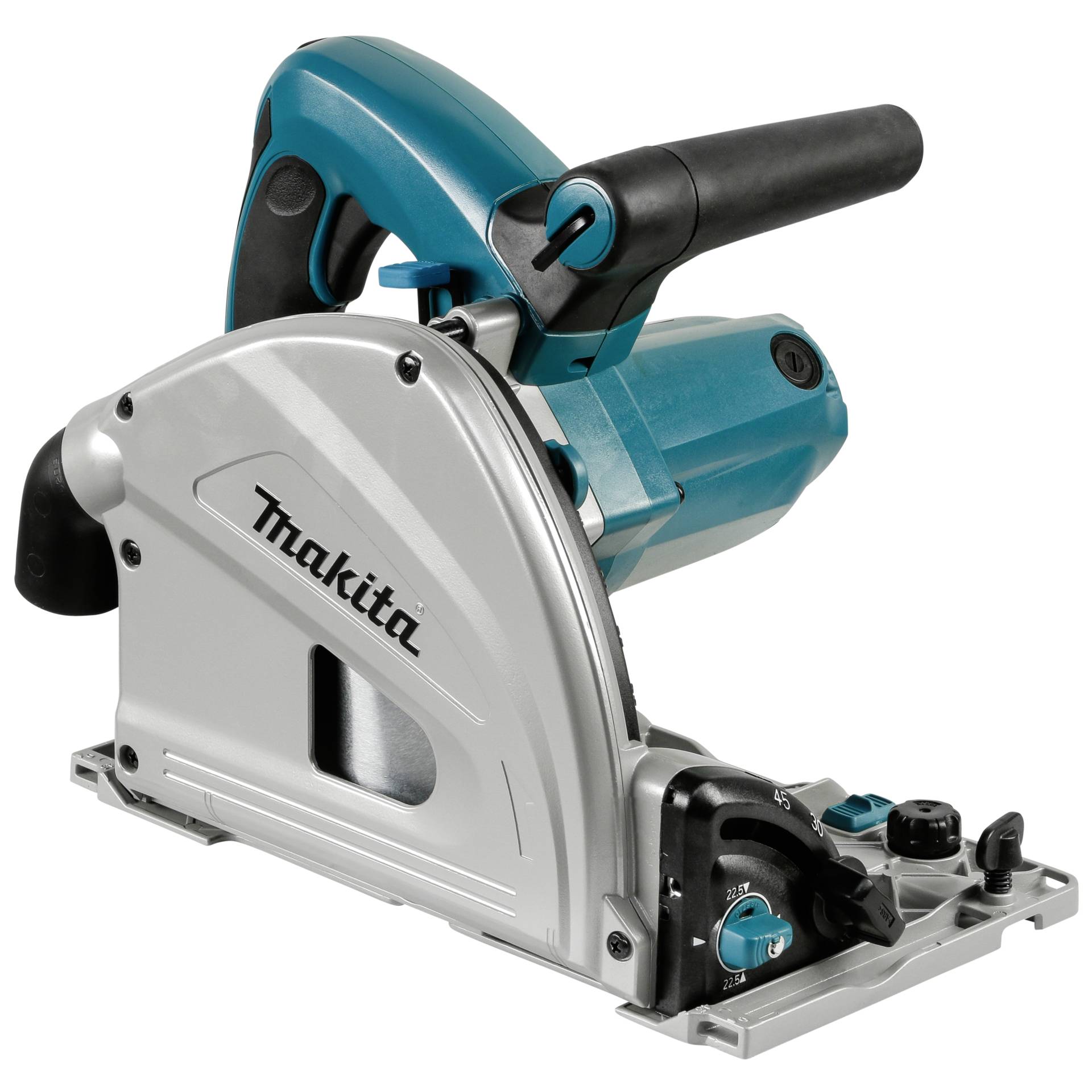 Makita SP6000J Tragbare Kreissägemaschine 16,5 cm Schwarz, Blau 5800 RPM 1300 W