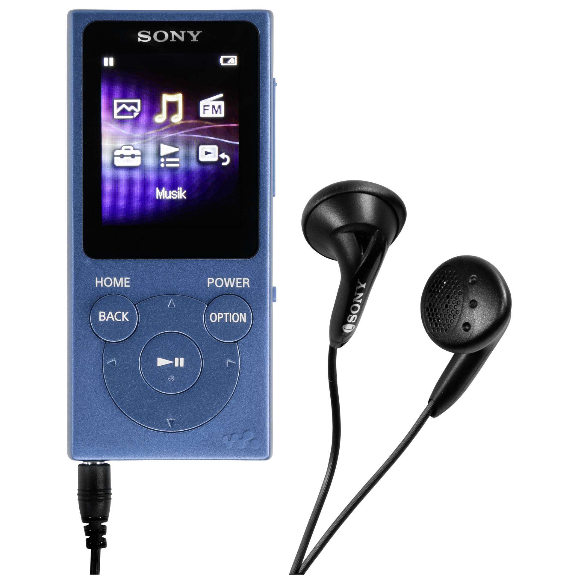 Sony NW-E394 8GB blau, MP3-Player 