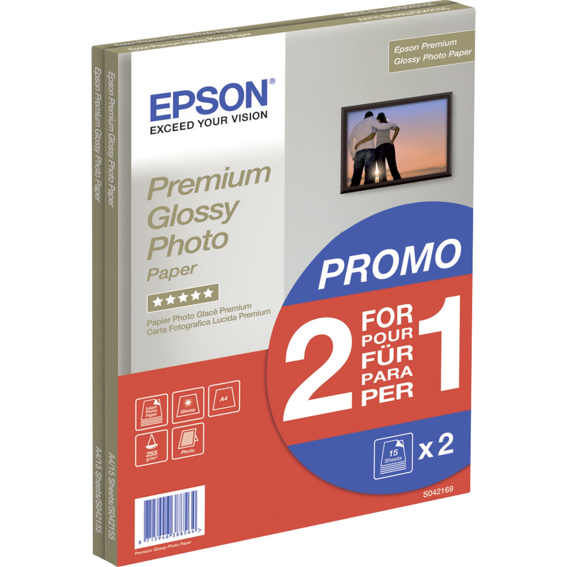 EPSON Fotopapier C13S042169 glossy 