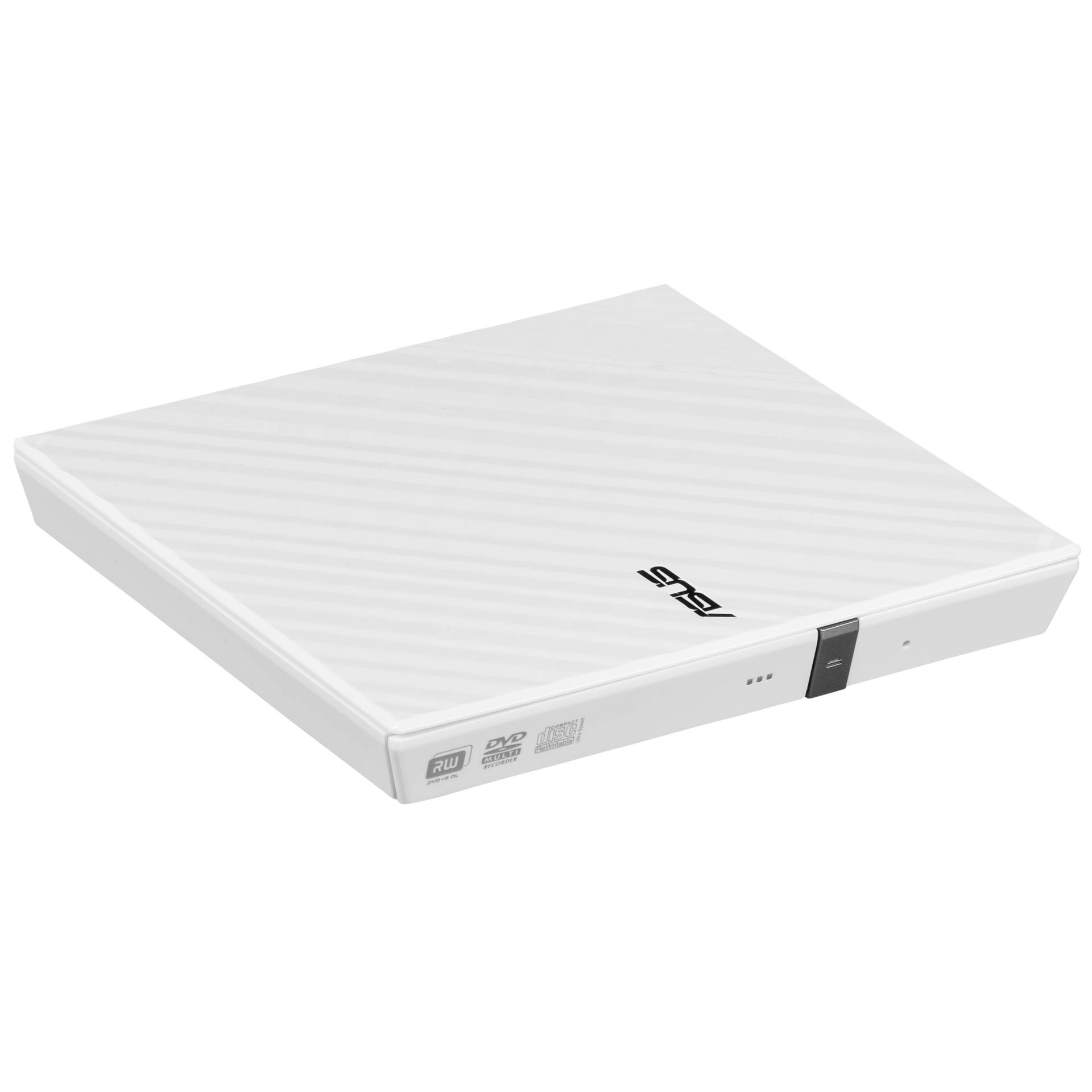 Asus SDRW-08D2S-U Lite weiß Slim, USB 2.0 DVD-Brenner 