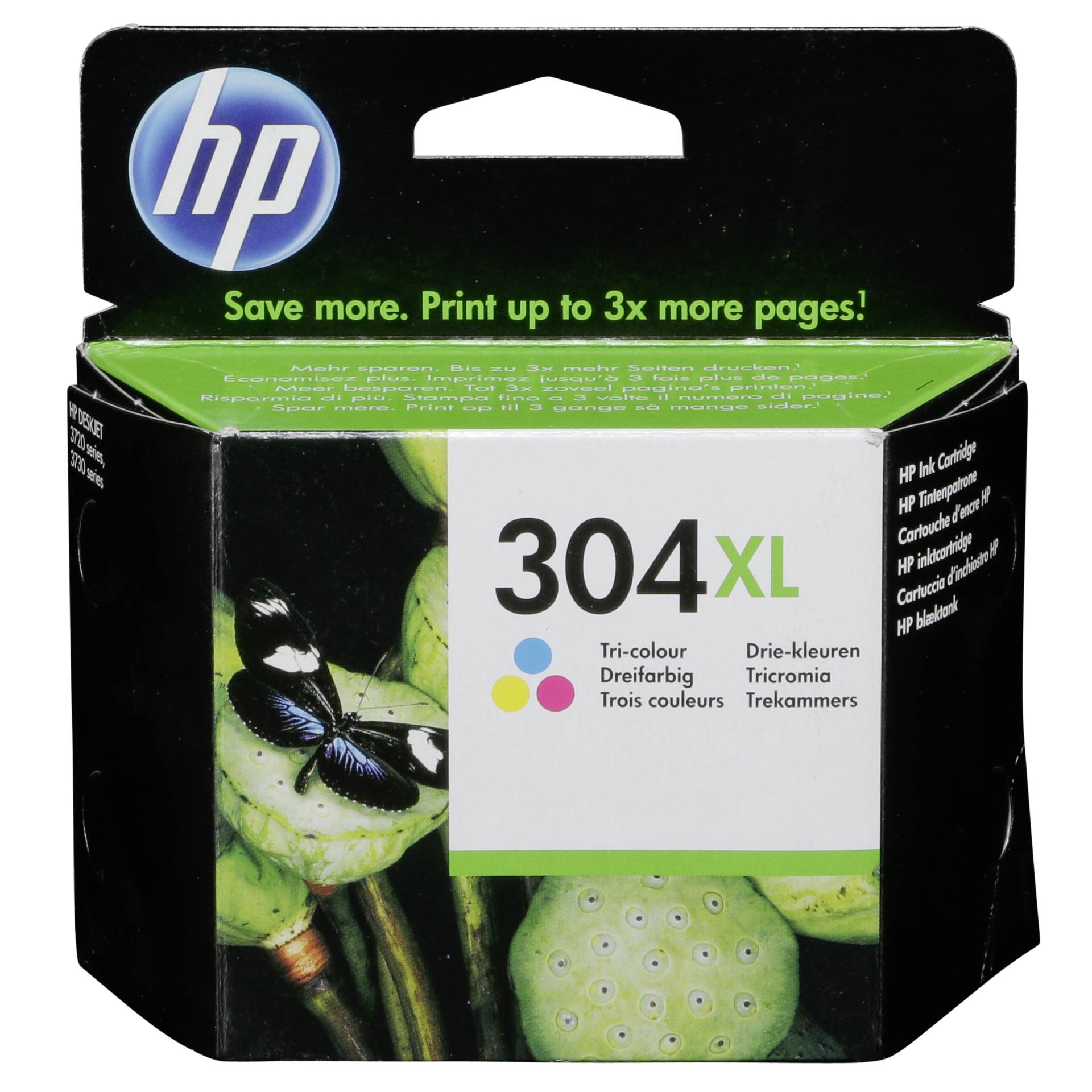 HP Druckkopf mit Tinte 304 XL dreifarbig 300 Seiten