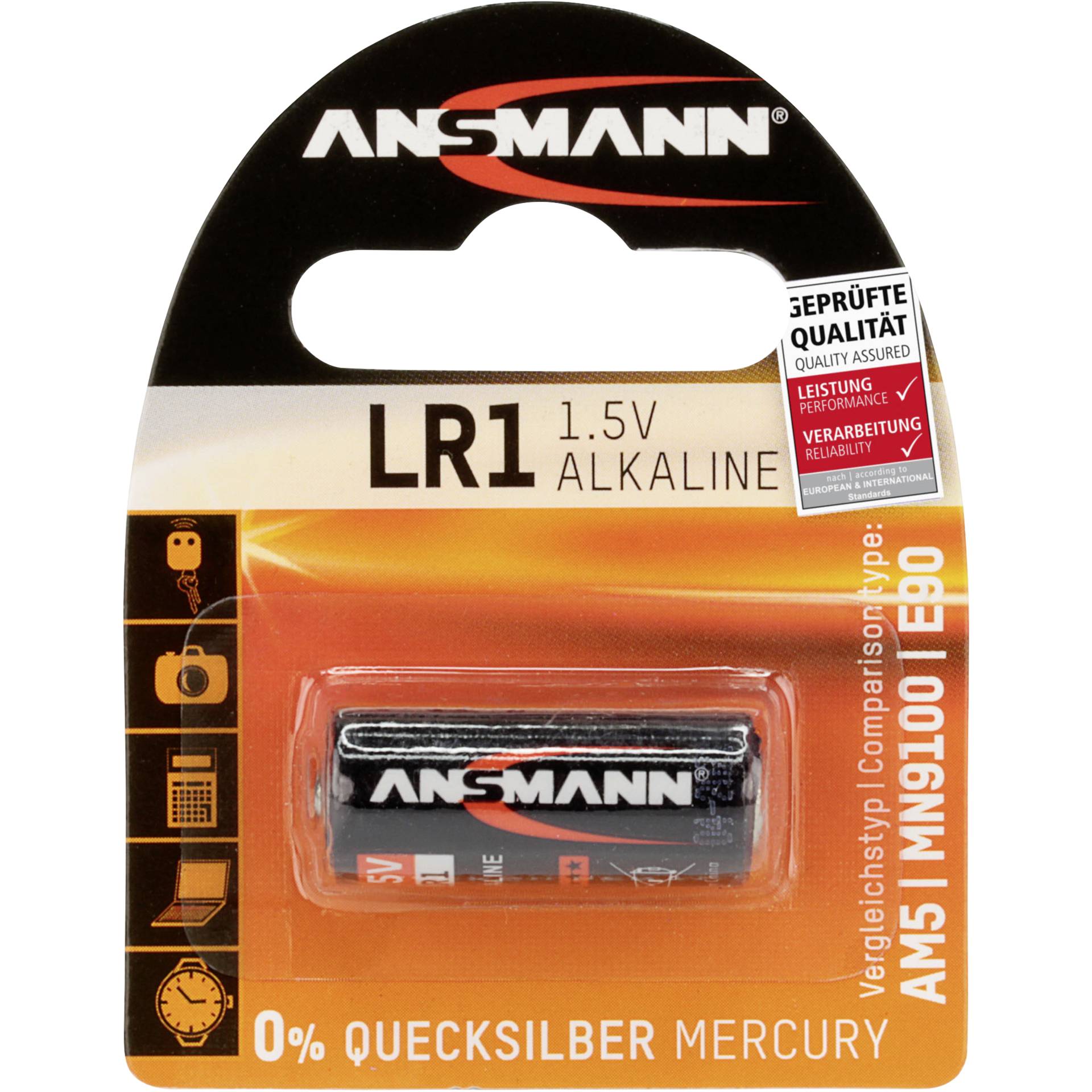 Ansmann LR 1 Rundzelle 