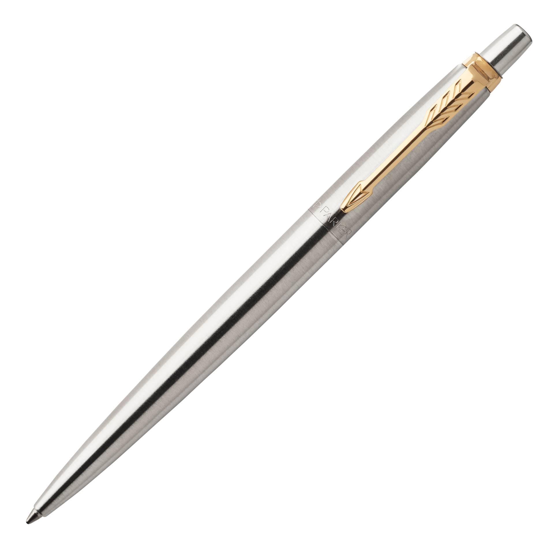 Parker Jotter Stainless Steel Gold trim, Kugelschreiber, in Geschenkbox