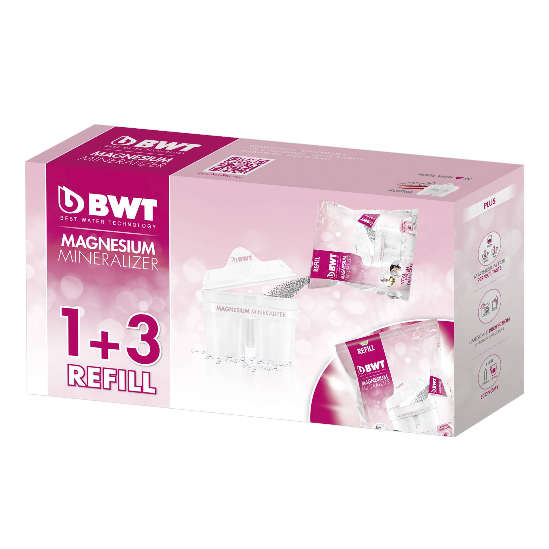 BWT 814544 Longlife Refill 1+3 Weiß