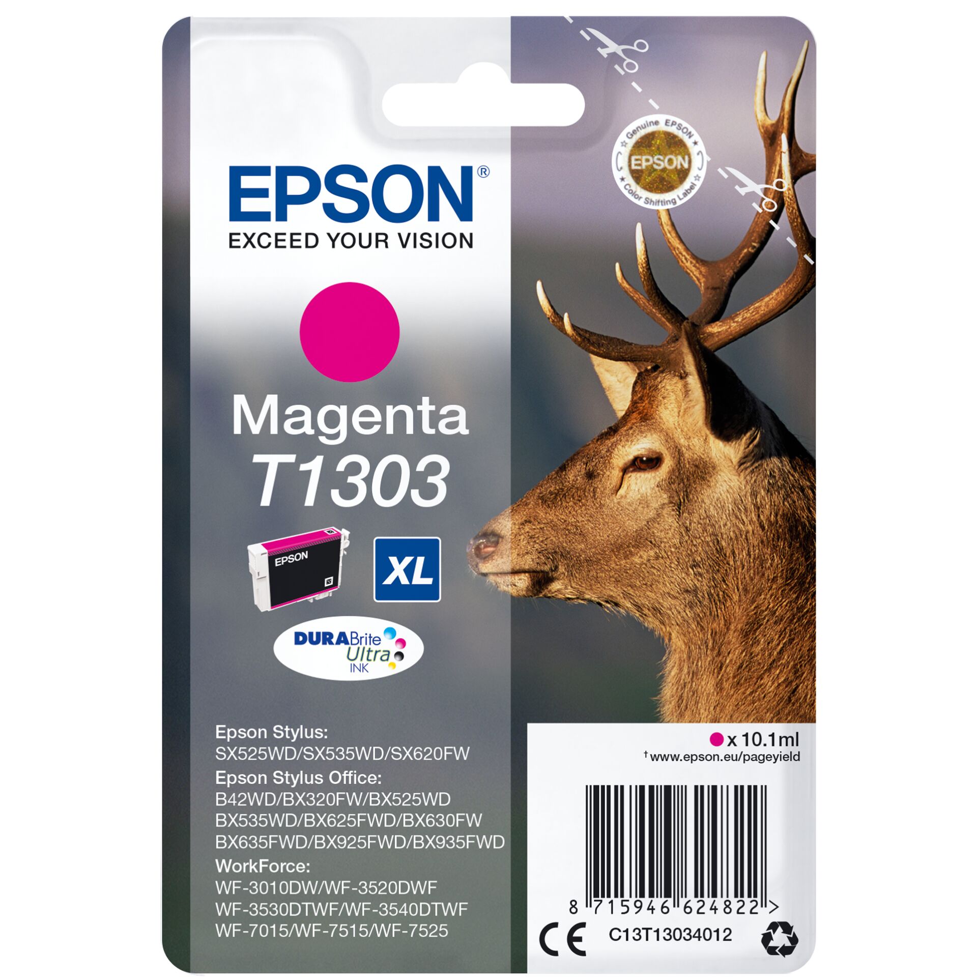 Epson T1303 XL Tinte magenta 