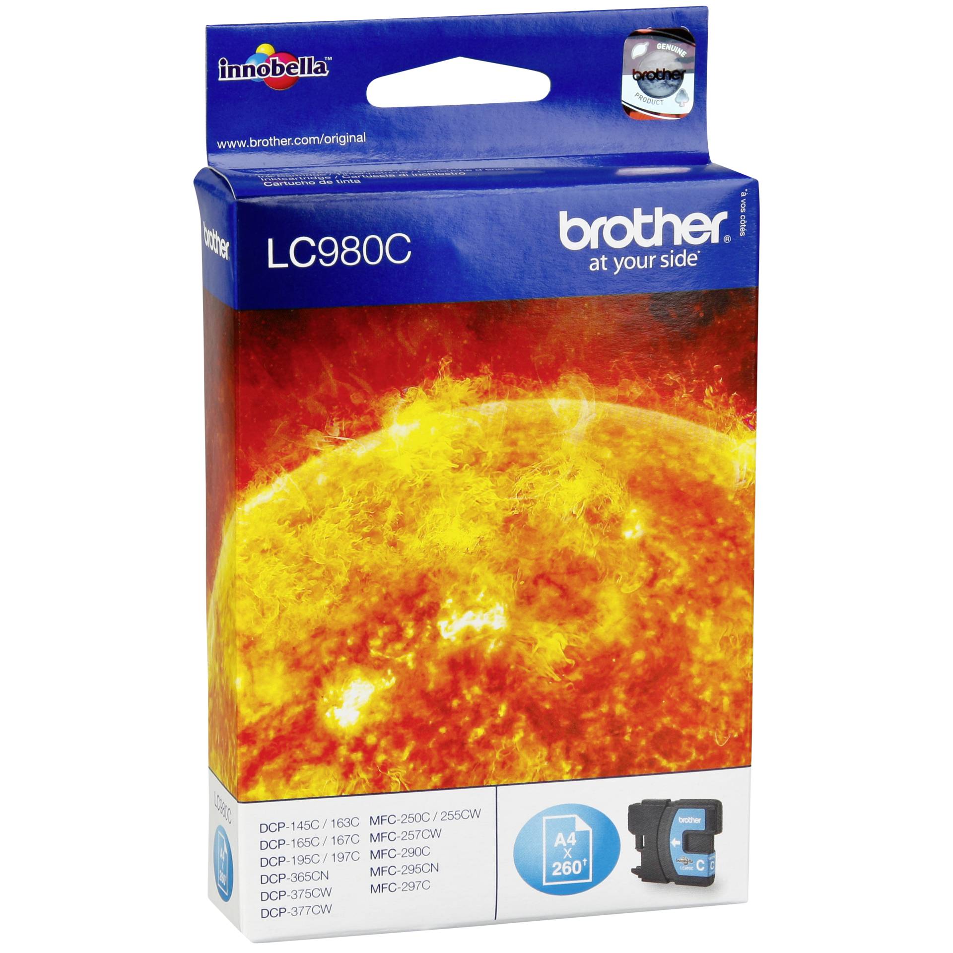 Brother Tinte LC980C cyan 