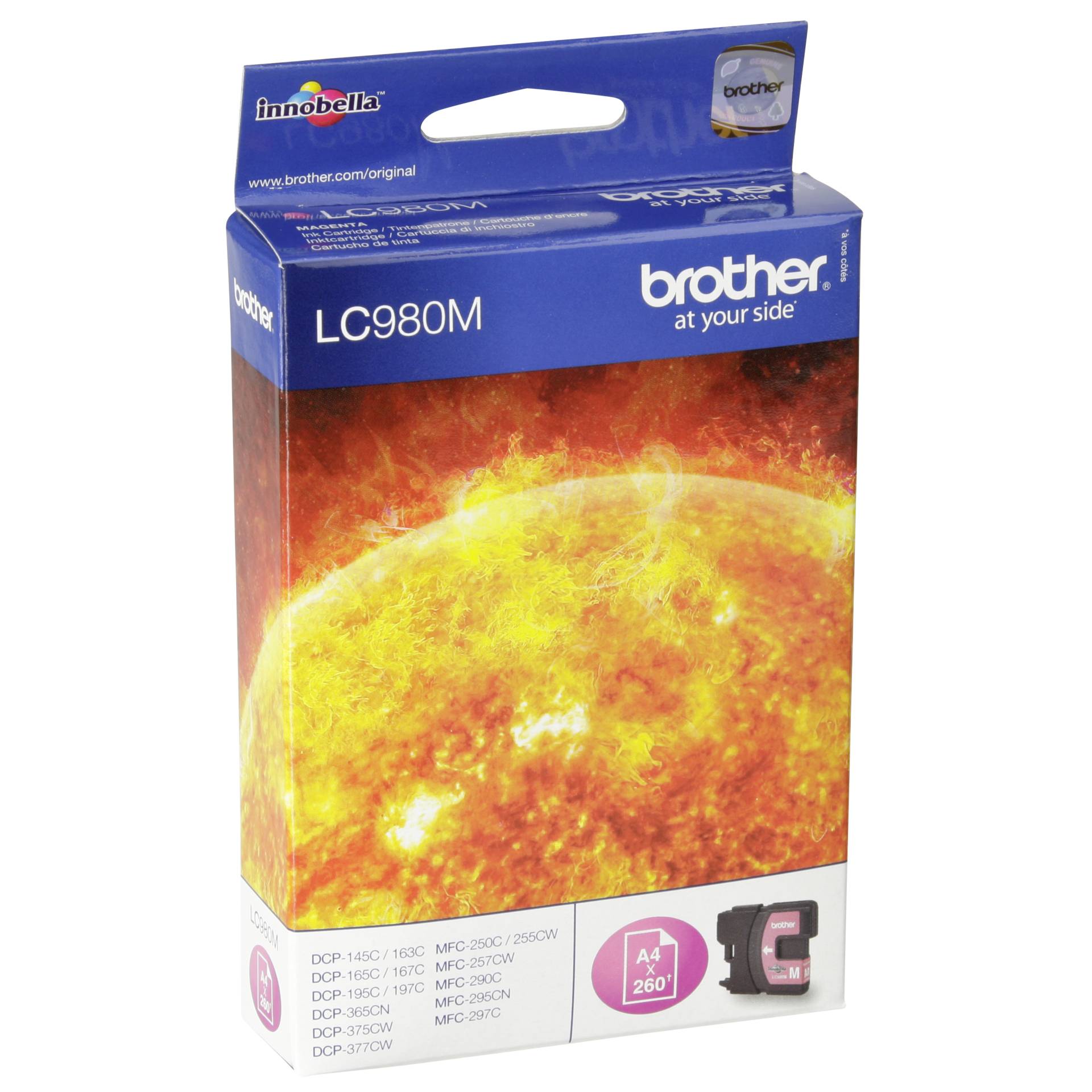 Brother Tinte LC980M magenta 260 Seiten