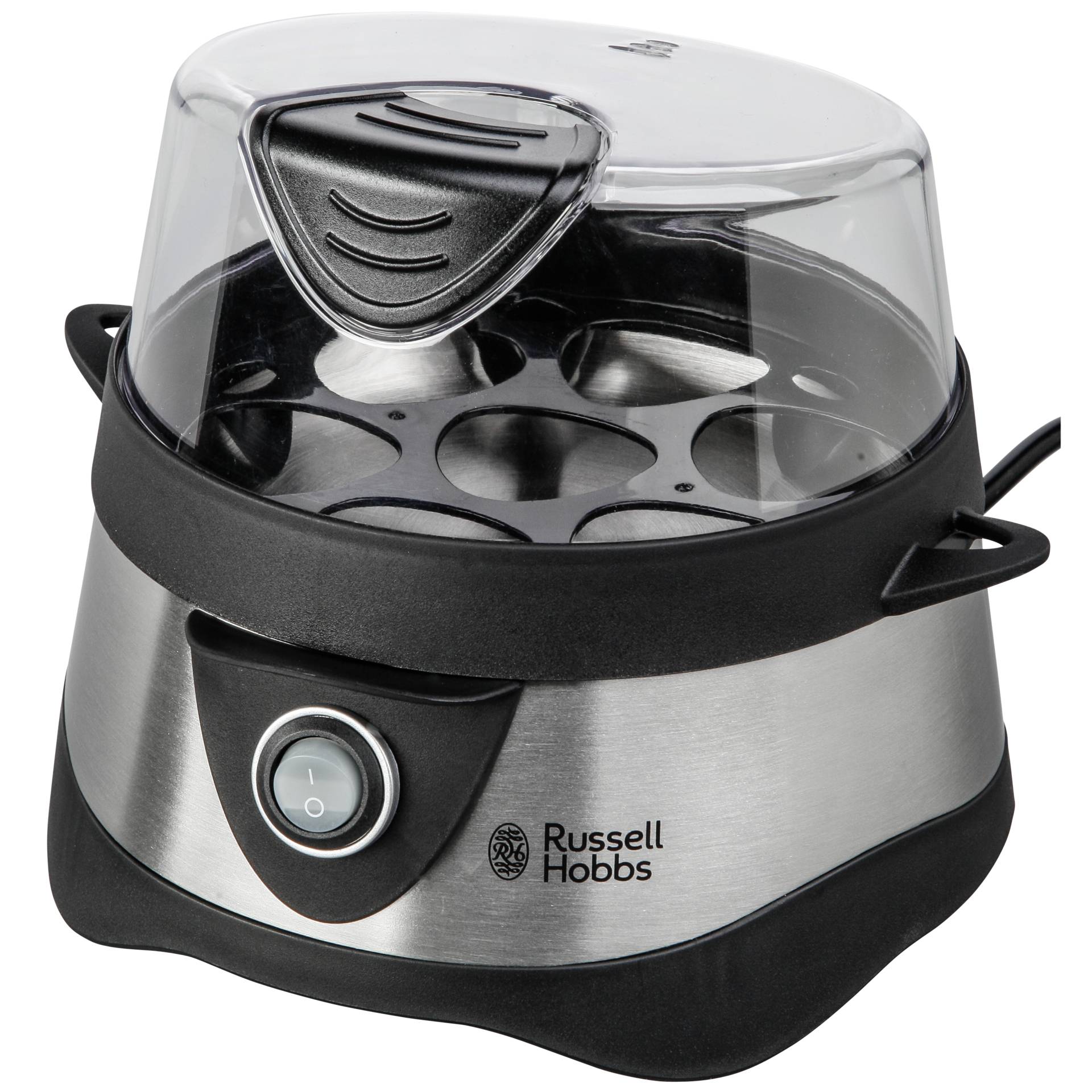 Russell Hobbs Stylo 7 Eier 365 W Schwarz, Edelstahl