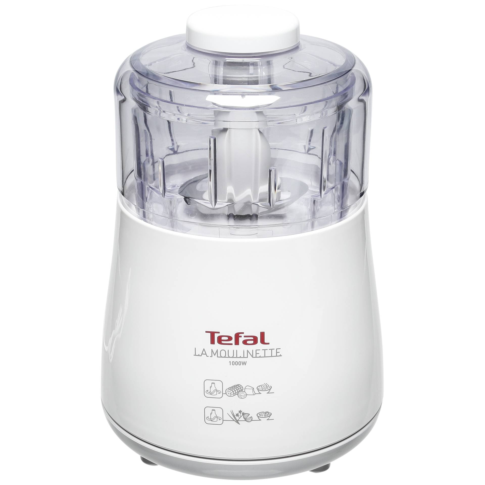 Tefal DPA 130 LA MOULINETTE 1000 Elektrischer Essenszerkleinerer 1000 W Transparent, Weiß