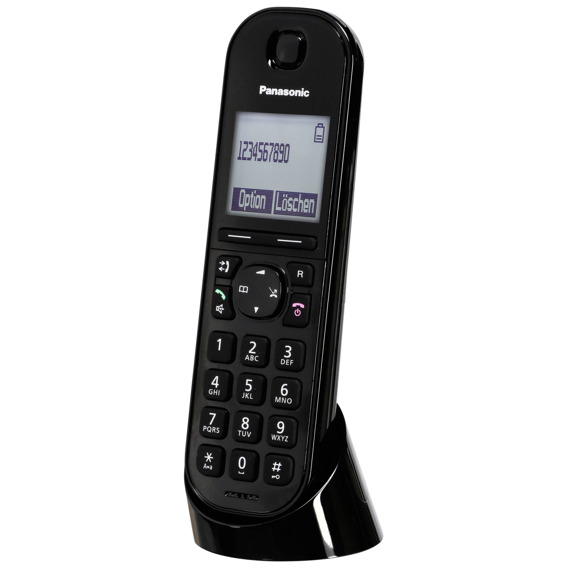 Panasonic KX-TGQ200 Mobilteil (schnurlos) schwarz 