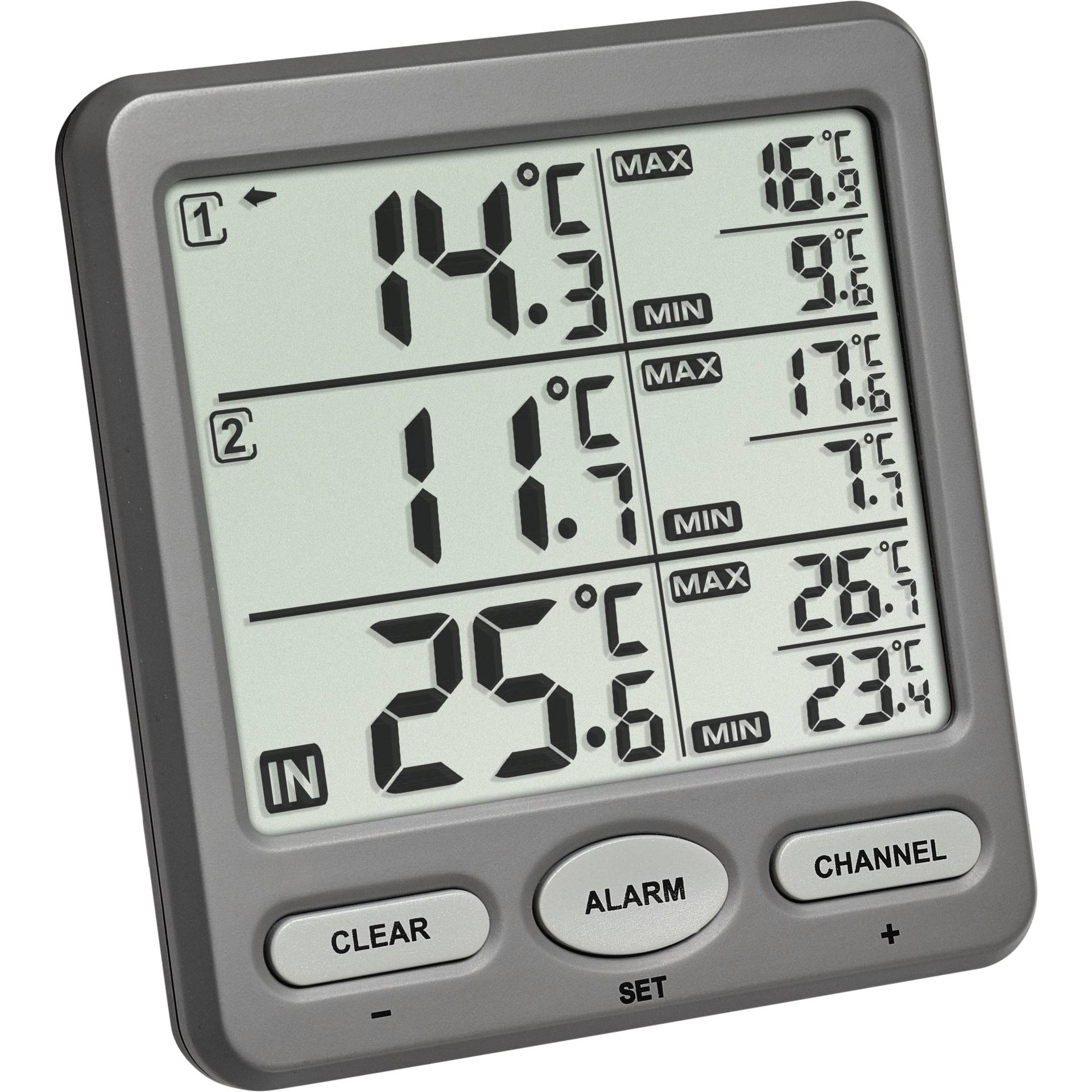 TFA-Dostmann 30.3062 Drinnen/Draußen Temperatursensor Freistehend Kabellos