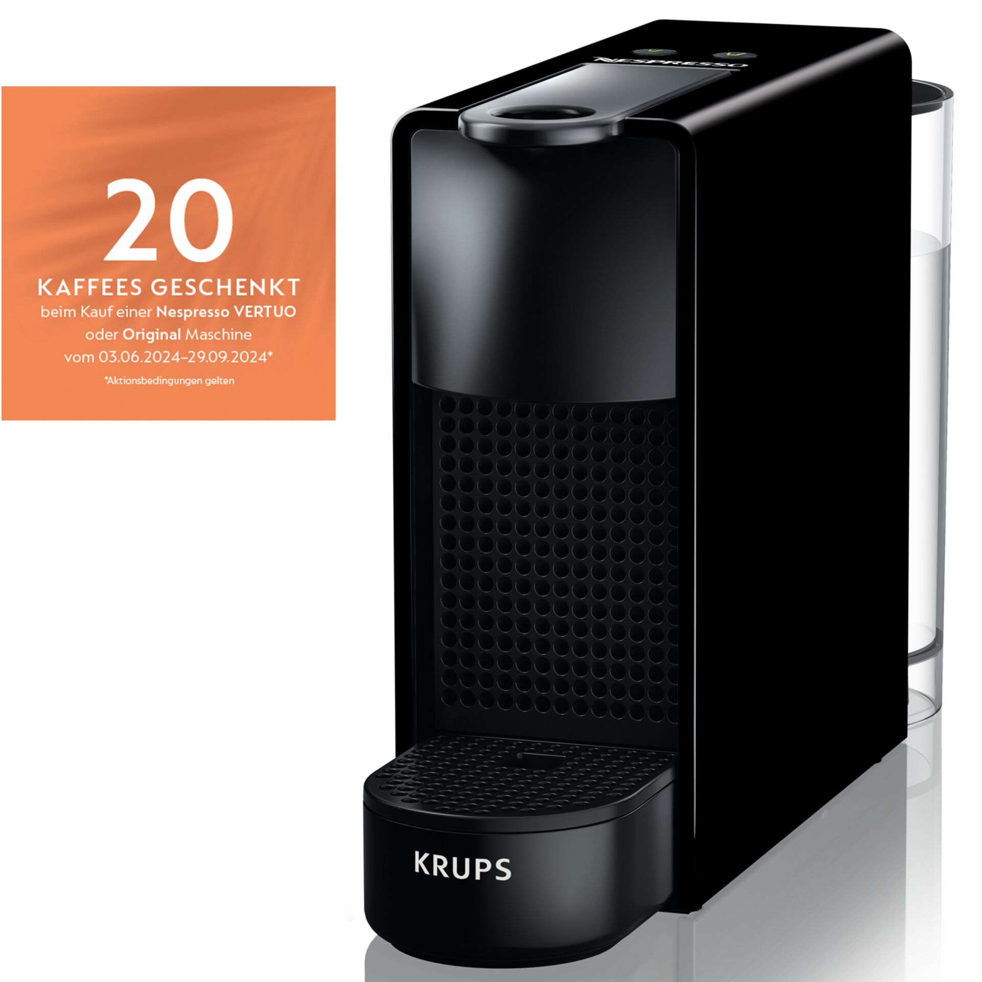 Krups XN 1108 Essenza Mini             Schwarz