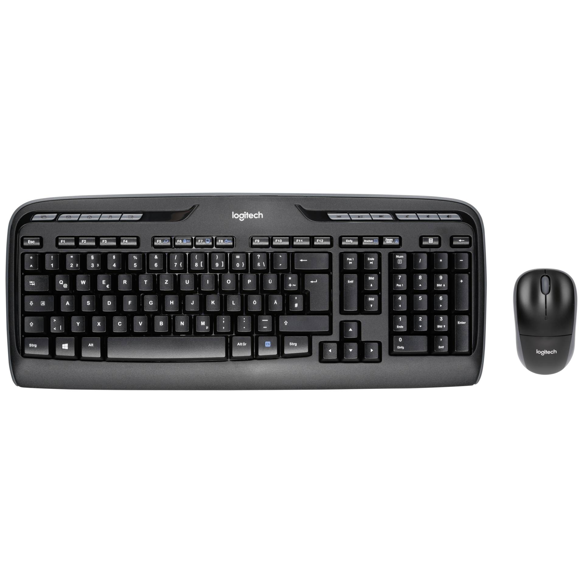 Logitech MK330 Wireless Desktop USB, DE-Layout Tastatur-Maus-Kombination