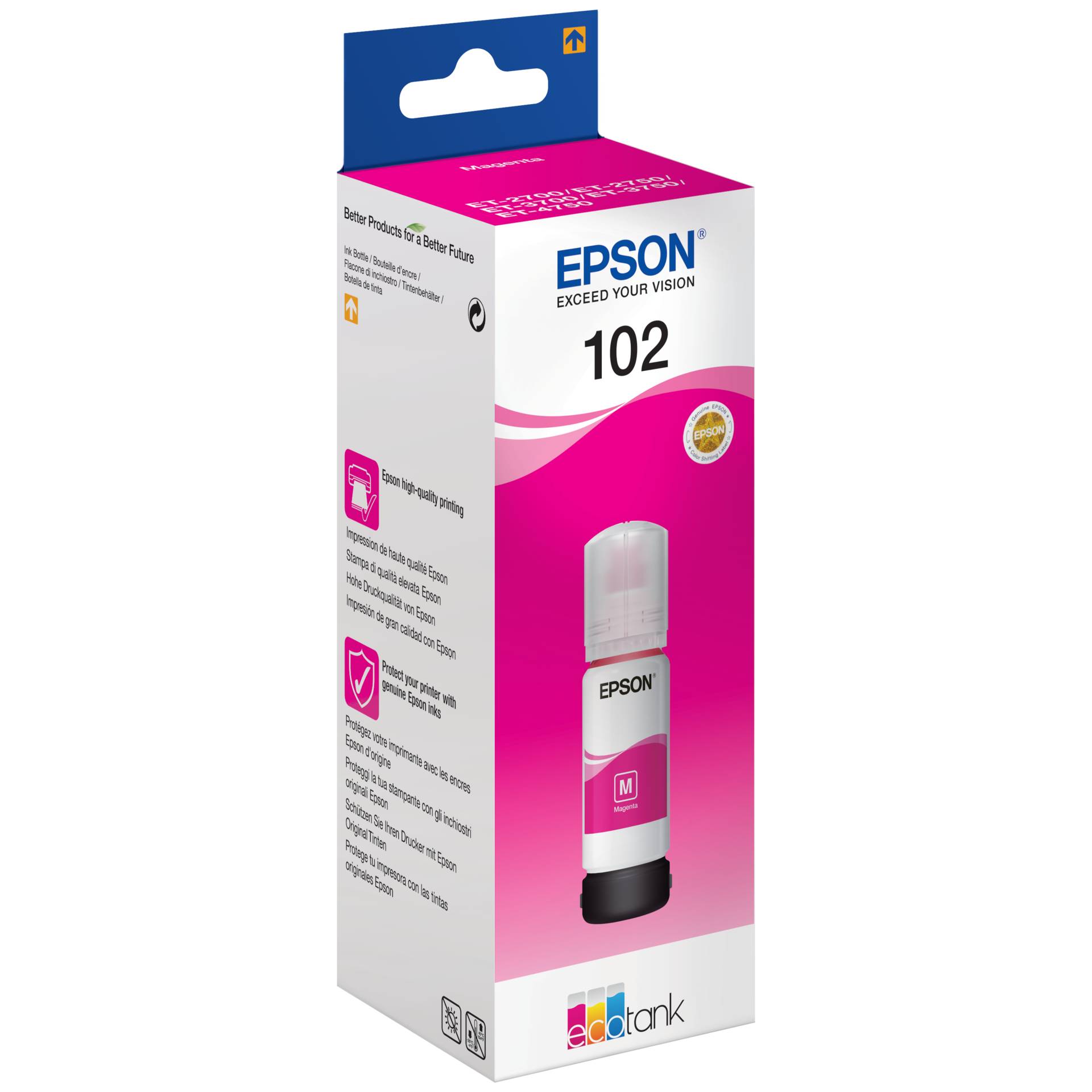 Epson Tinte 102 magenta, 70ml 