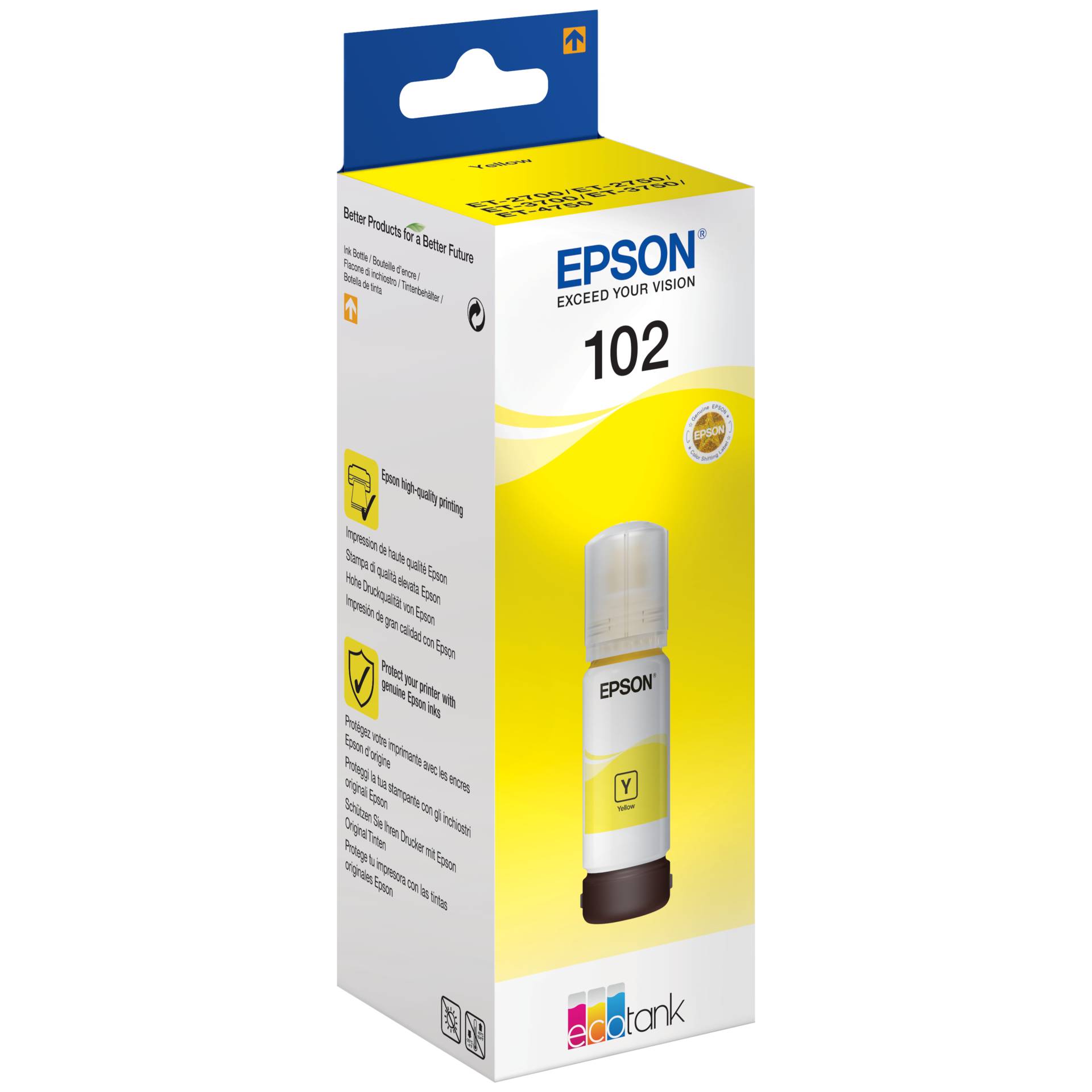 Epson Tinte 102 gelb 