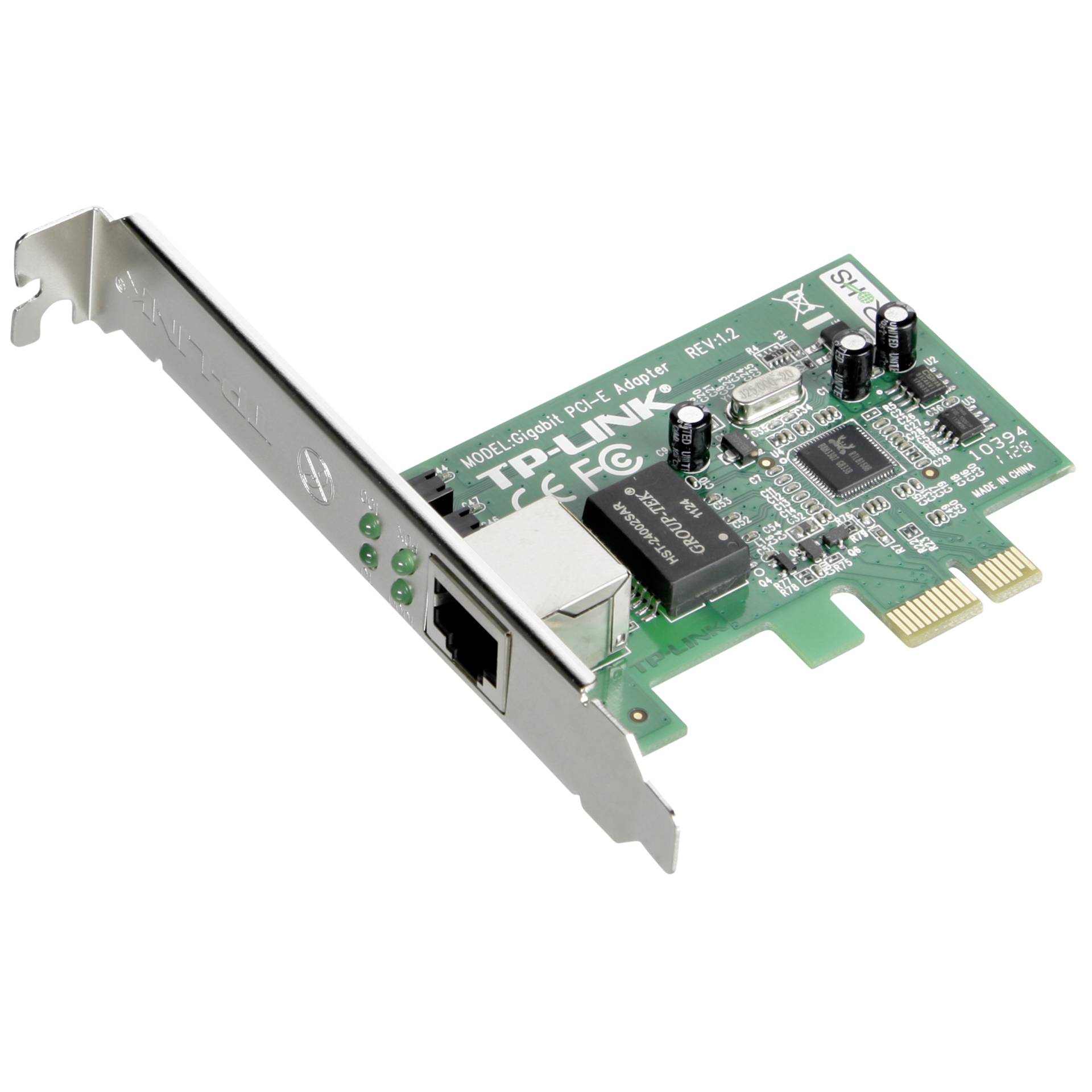 TP-Link TG-3468, RJ-45, PCIe x1, LAN-Adapter 