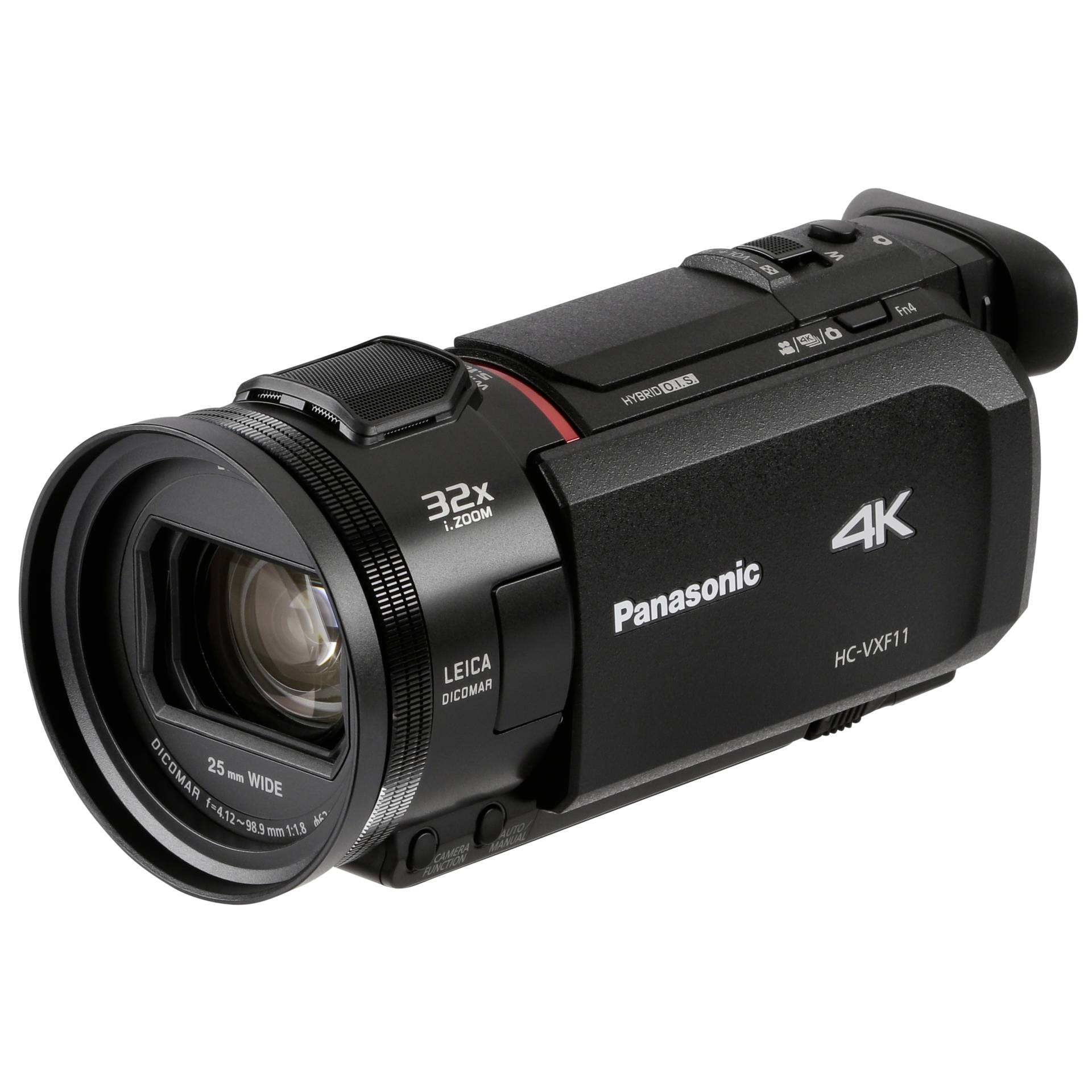 Panasonic HC-VXF11 Handkamerarekorder 8,57 MP MOS BSI 4K Ultra HD Schwarz