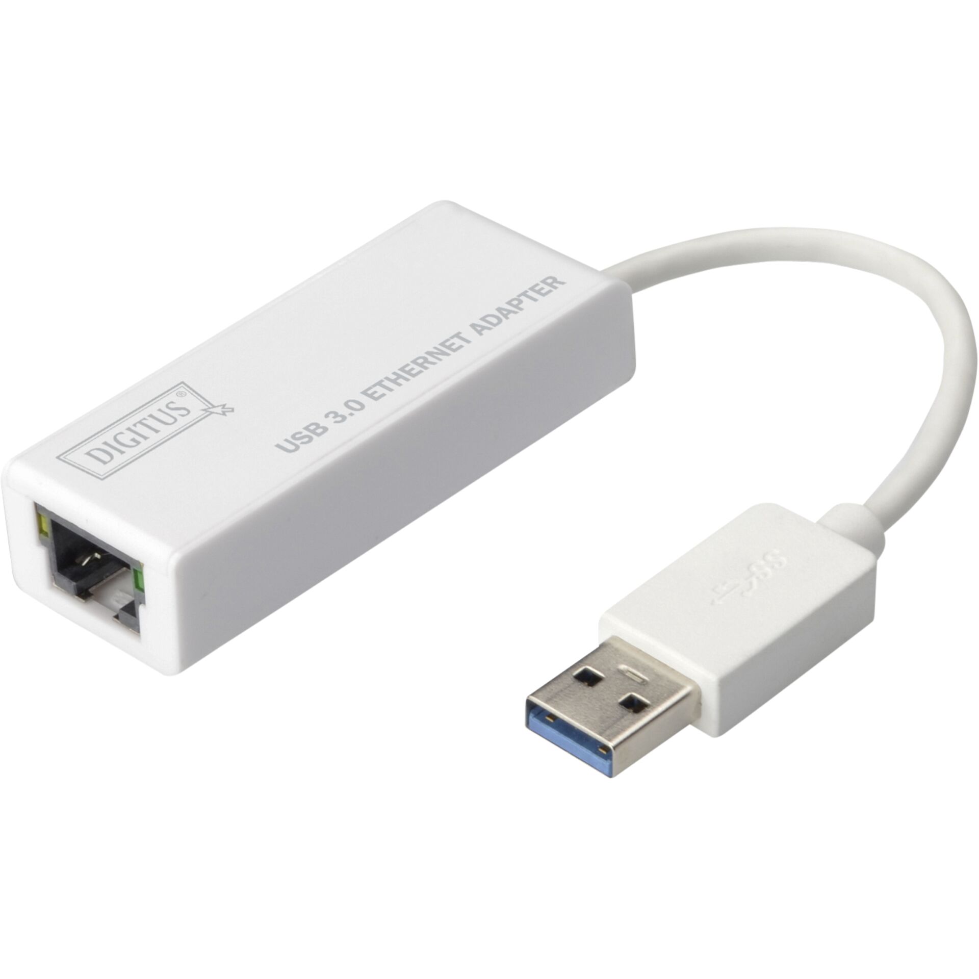 DIGITUS USB-Adapter - USB 3.0 zu Gigabit  Ethernet Adapter bis 1000 Mbit/s