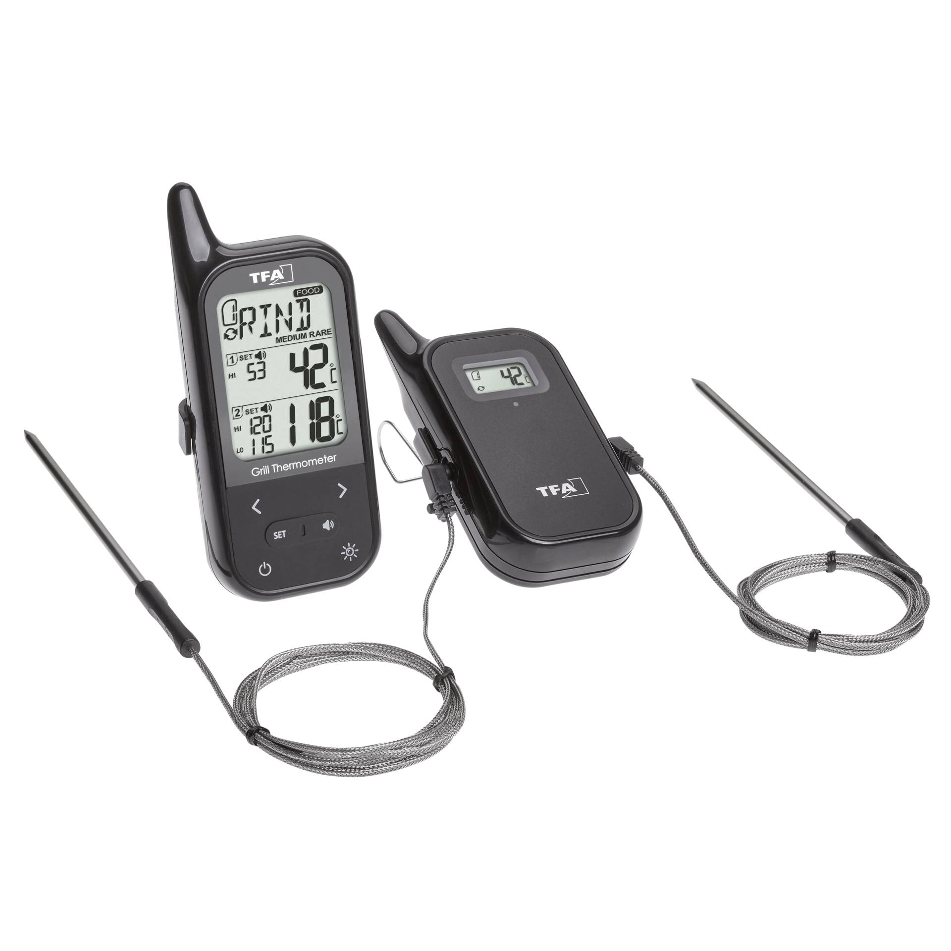 TFA-Dostmann KÜCHEN-CHEF TWIN Essensthermometer 0 - 300 C Digital