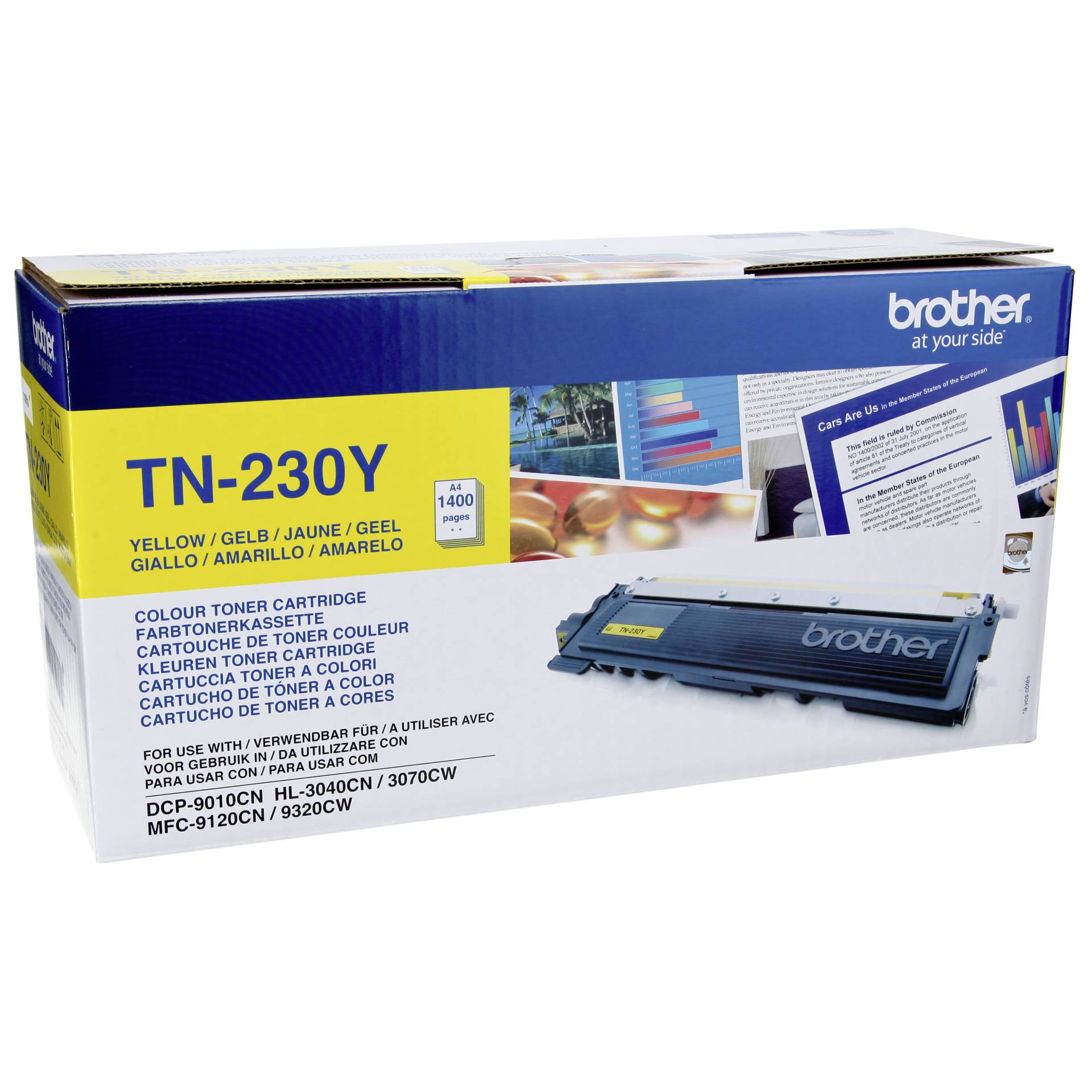 Brother Toner TN-230Y gelb 