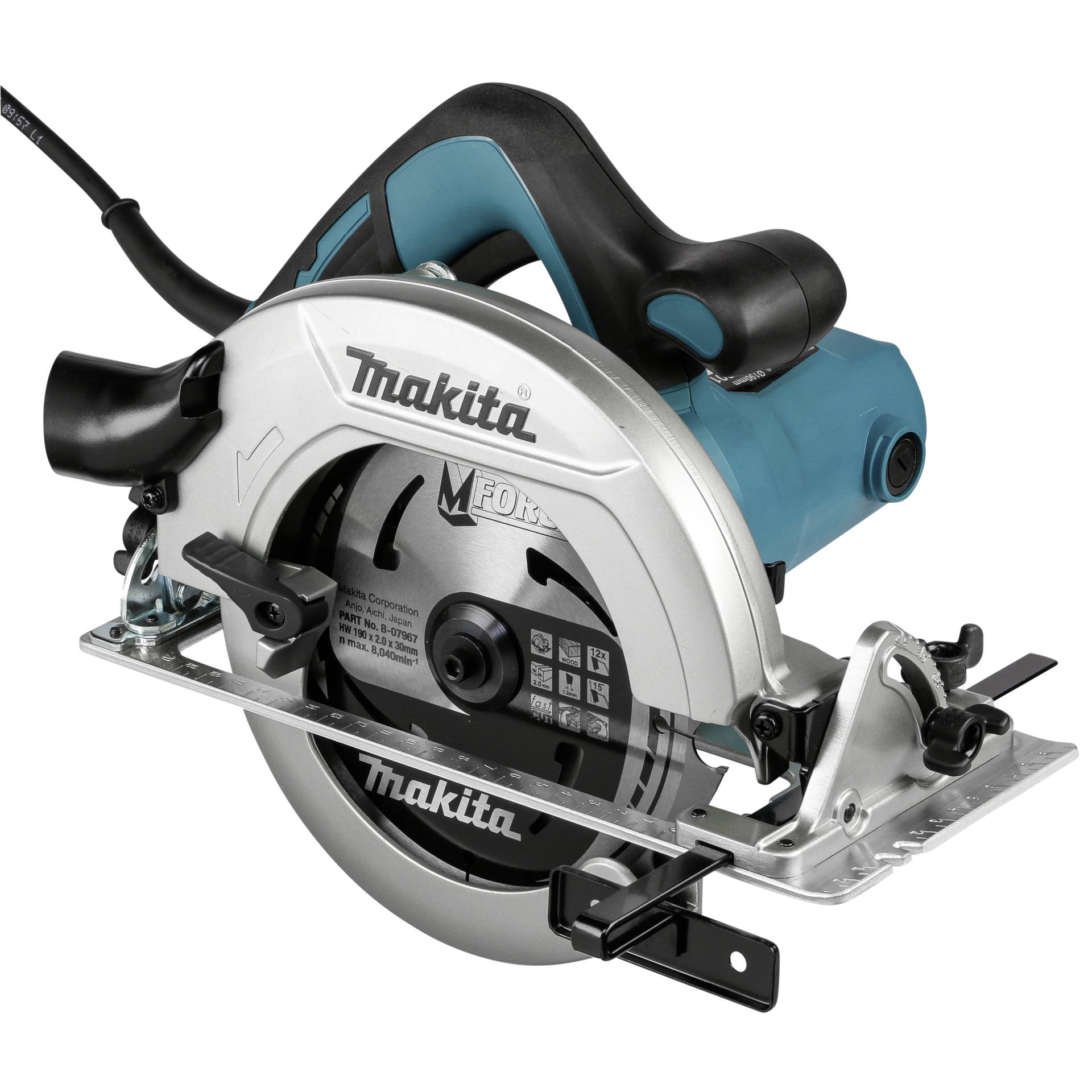 Makita HS7611 Tragbare Kreissägemaschine 19 cm 5500 RPM 1600 W