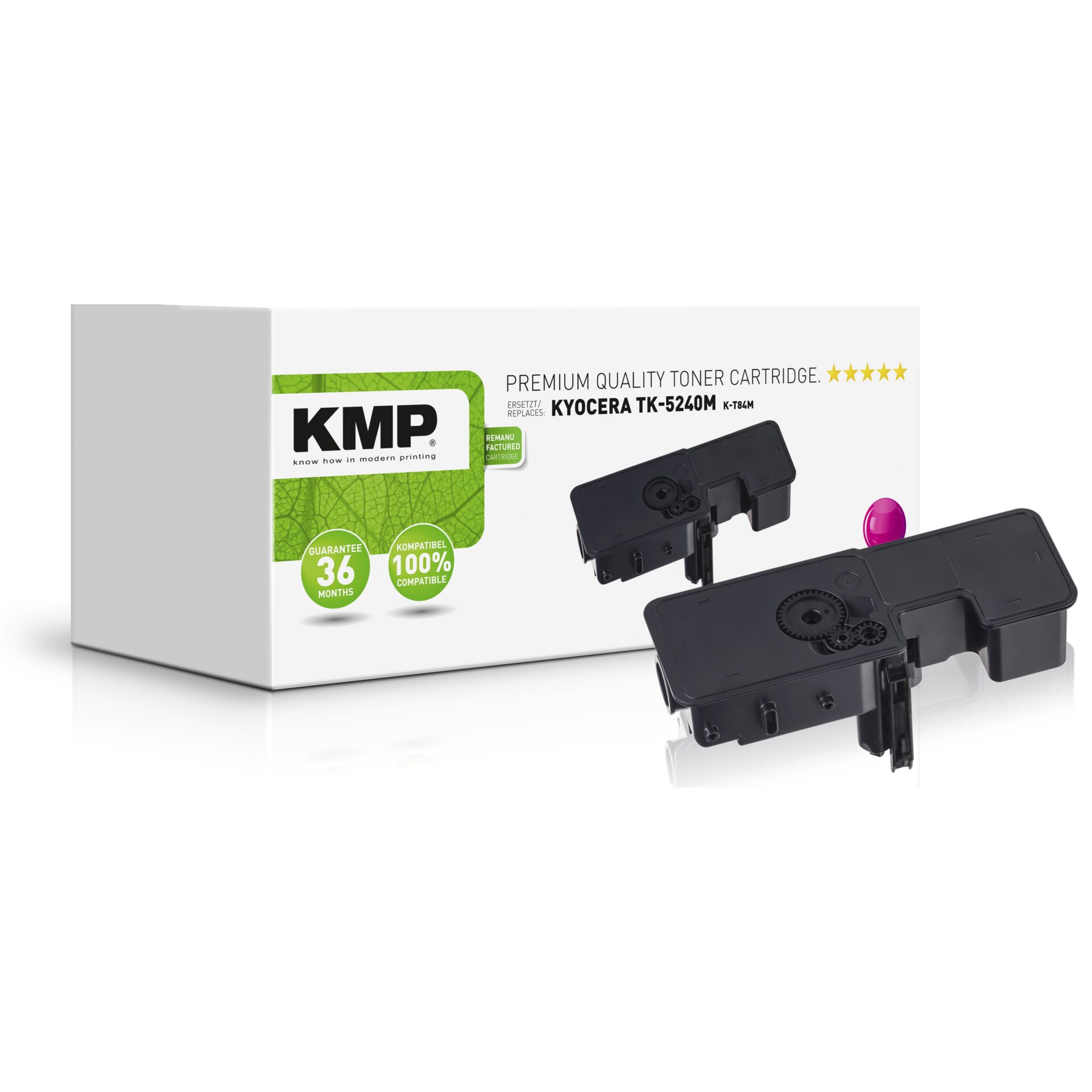 KMP K-T84M Toner magenta kompatibel mit Kyocera TK-5240 M