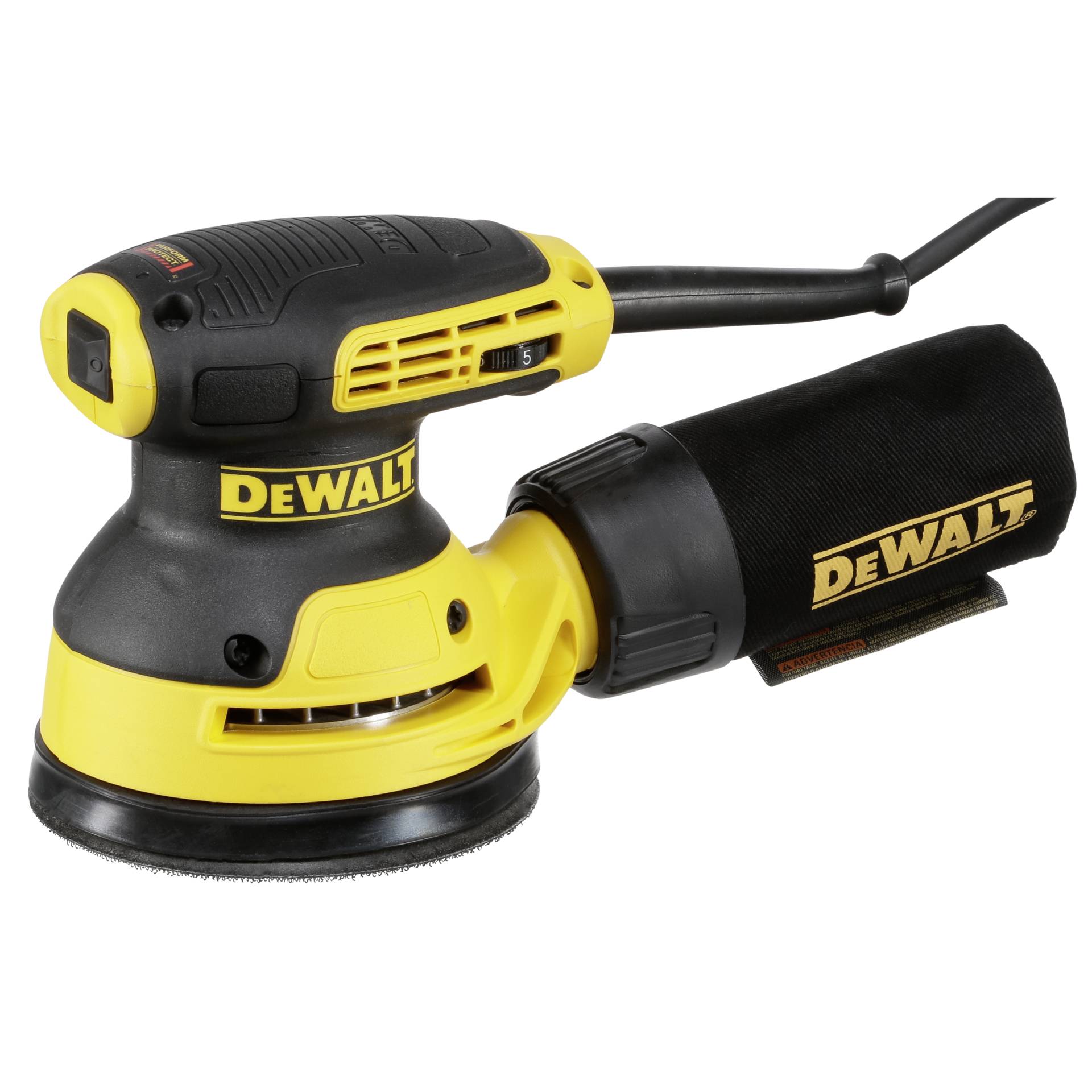 DeWalt DWE6423-QS 280 W, 230V 125 mm Exzenterschleifer