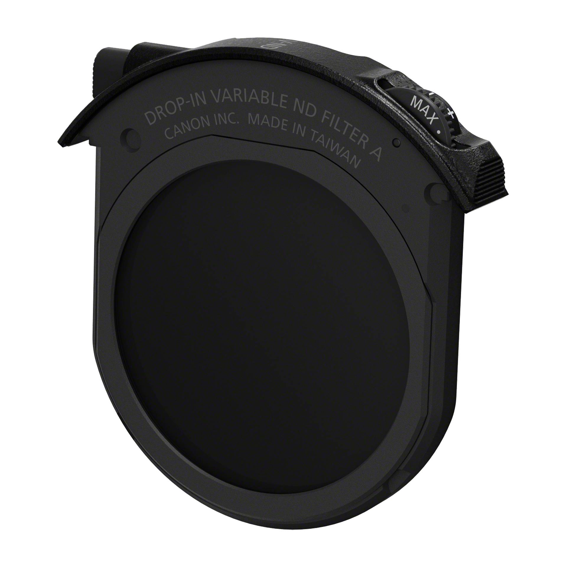 Canon Bajonettadapter mit Einsteckfilter-Halter EF-EOS R mit variablem ND-Filter A