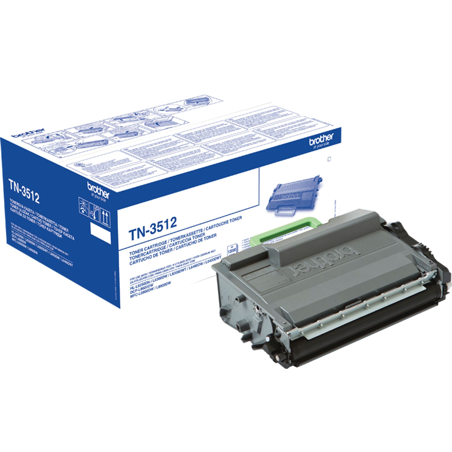 Brother TN-3512 Toner schwarz sehr hohe Kapazität 