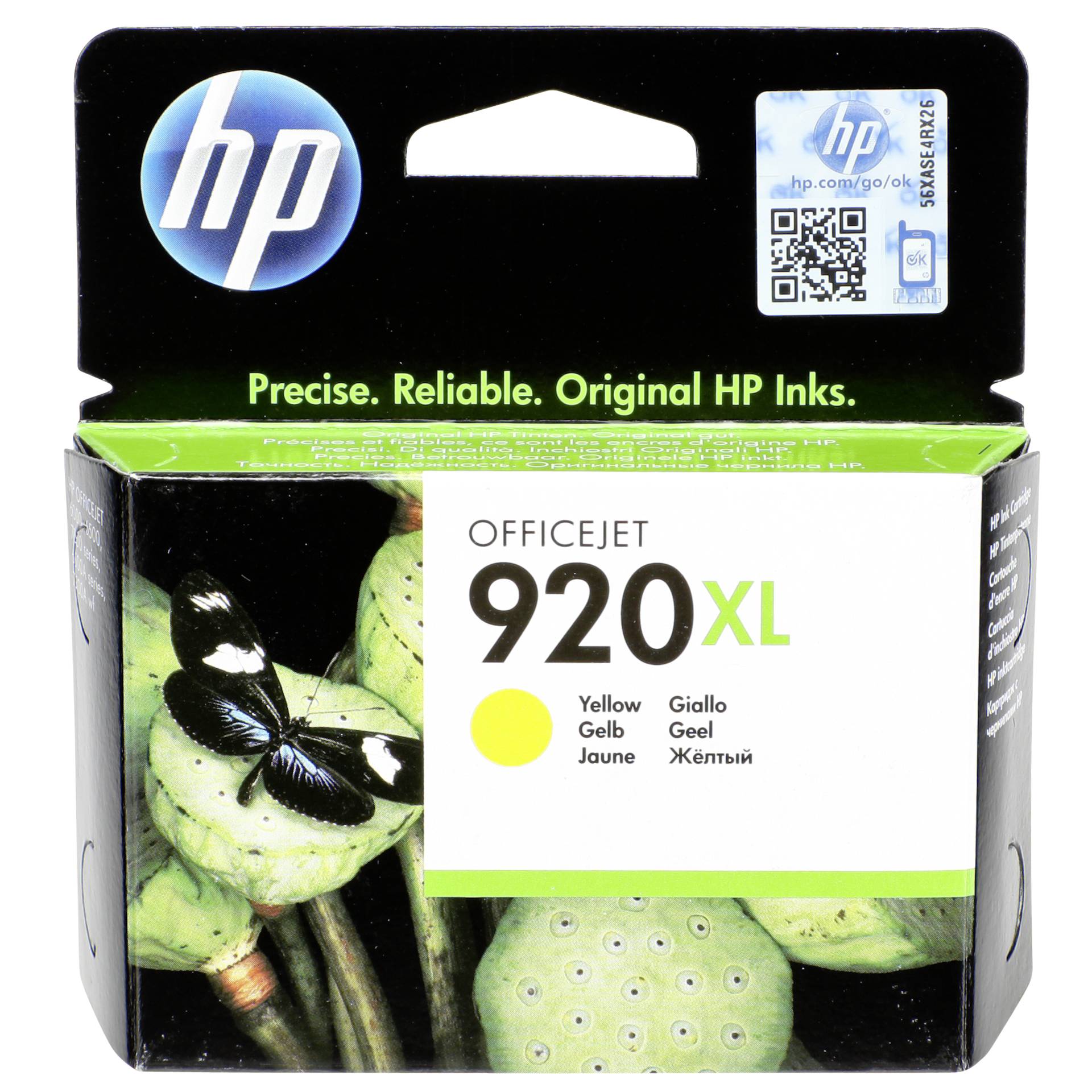 HP Tinte Nr 920 XL  gelb        CD974AE 