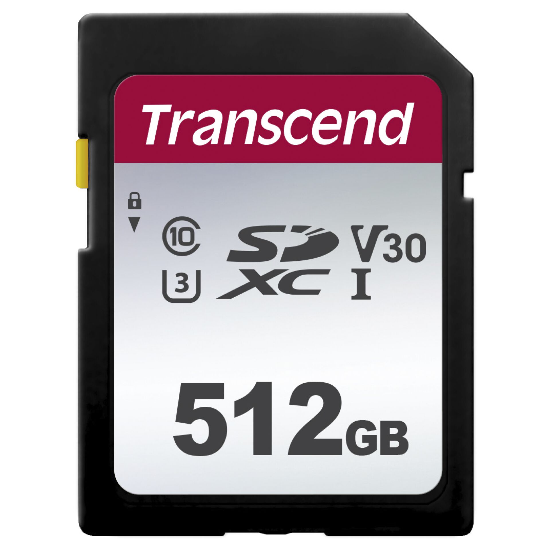 512GB Transcend Class10 SDXC Speicherkarte lesen: 95MB/s, schreiben: 45MB/s