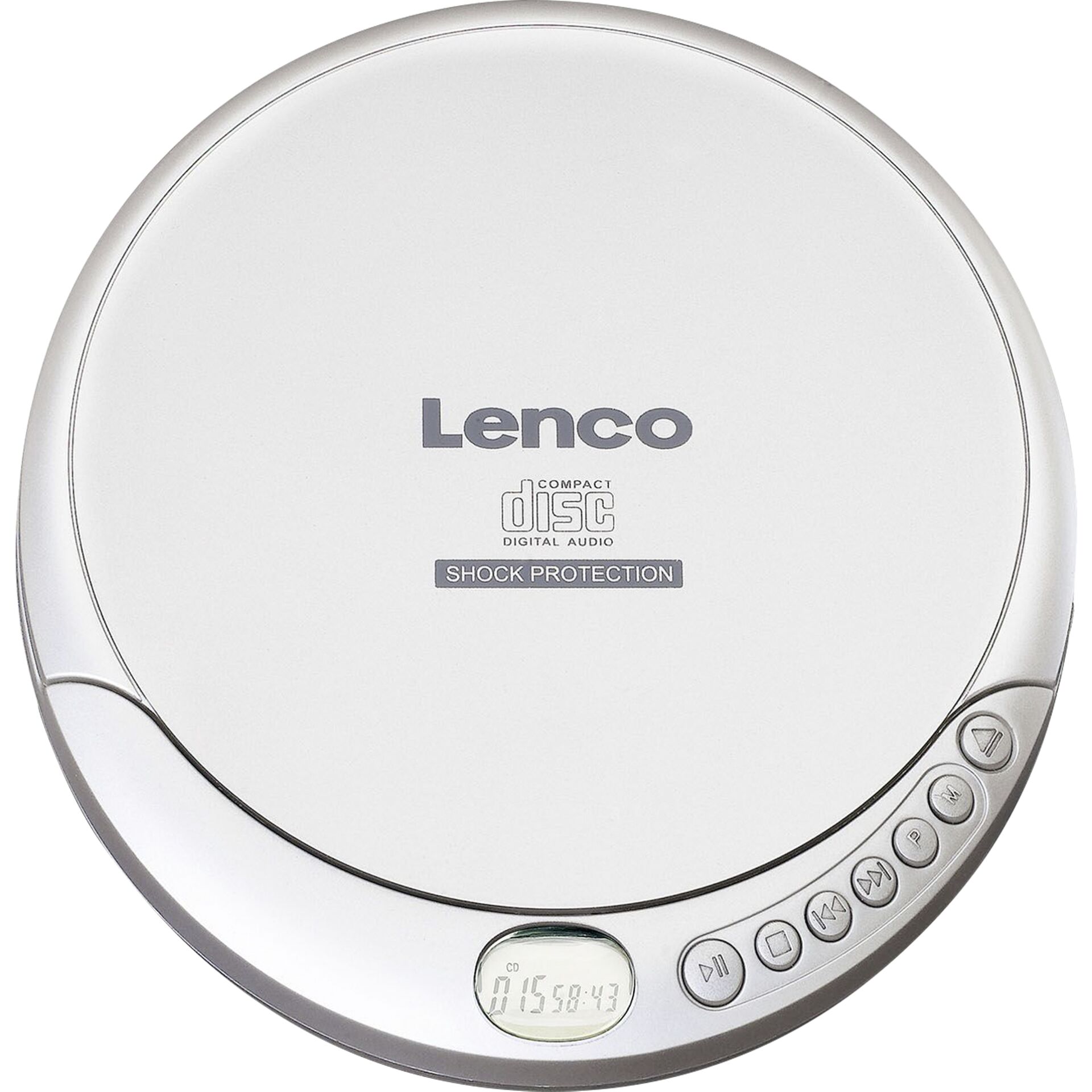 Lenco CD-201 silber