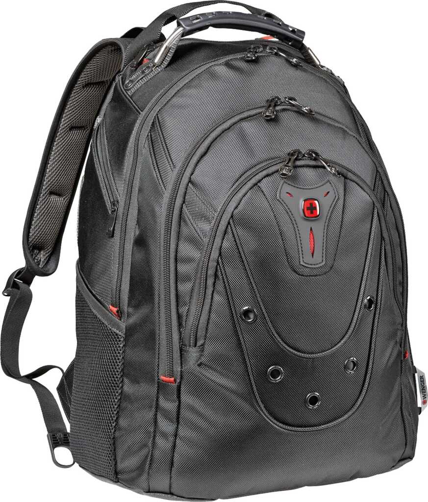 16 Zoll Wenger Ibex Slimline Notebook-Rucksack, schwarz