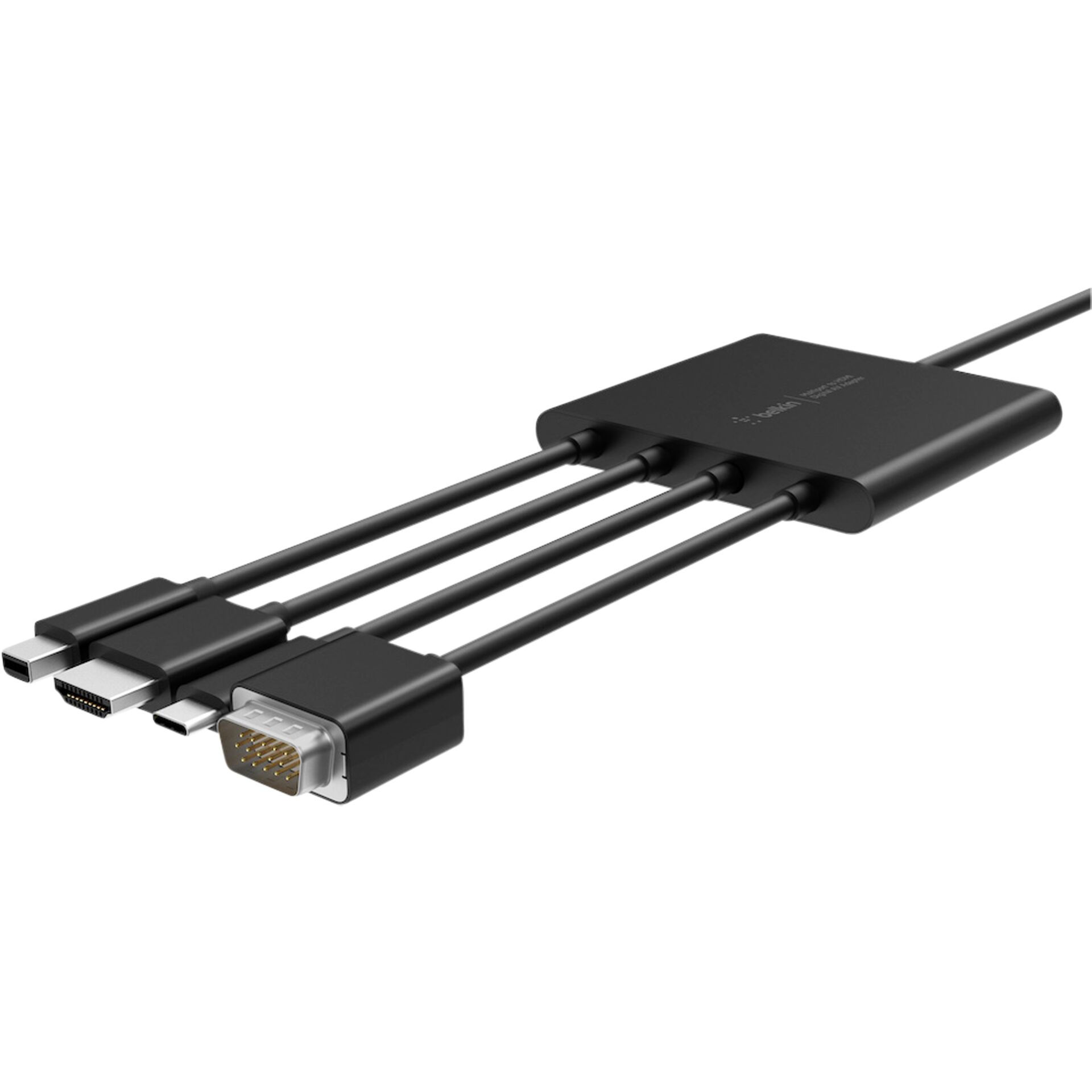 Belkin B2B166 Videokabel-Adapter 2,4 m USB Typ-C Schwarz