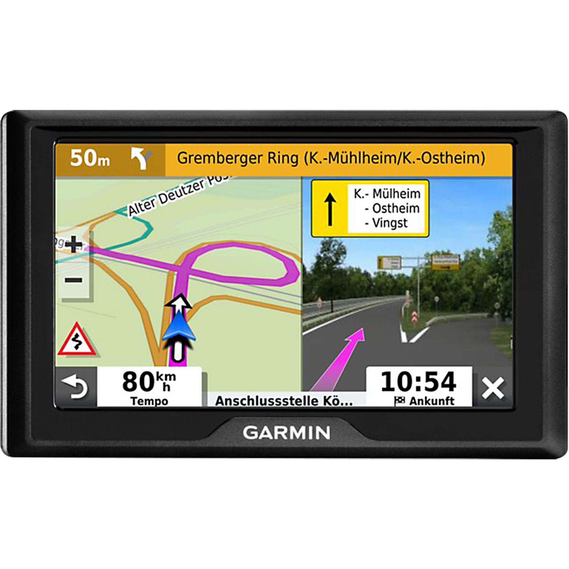 Garmin Drive 52 EU MT RDS Navigationssystem Fixed 12,7 cm (5) TFT Touchscreen 160 g Schwarz