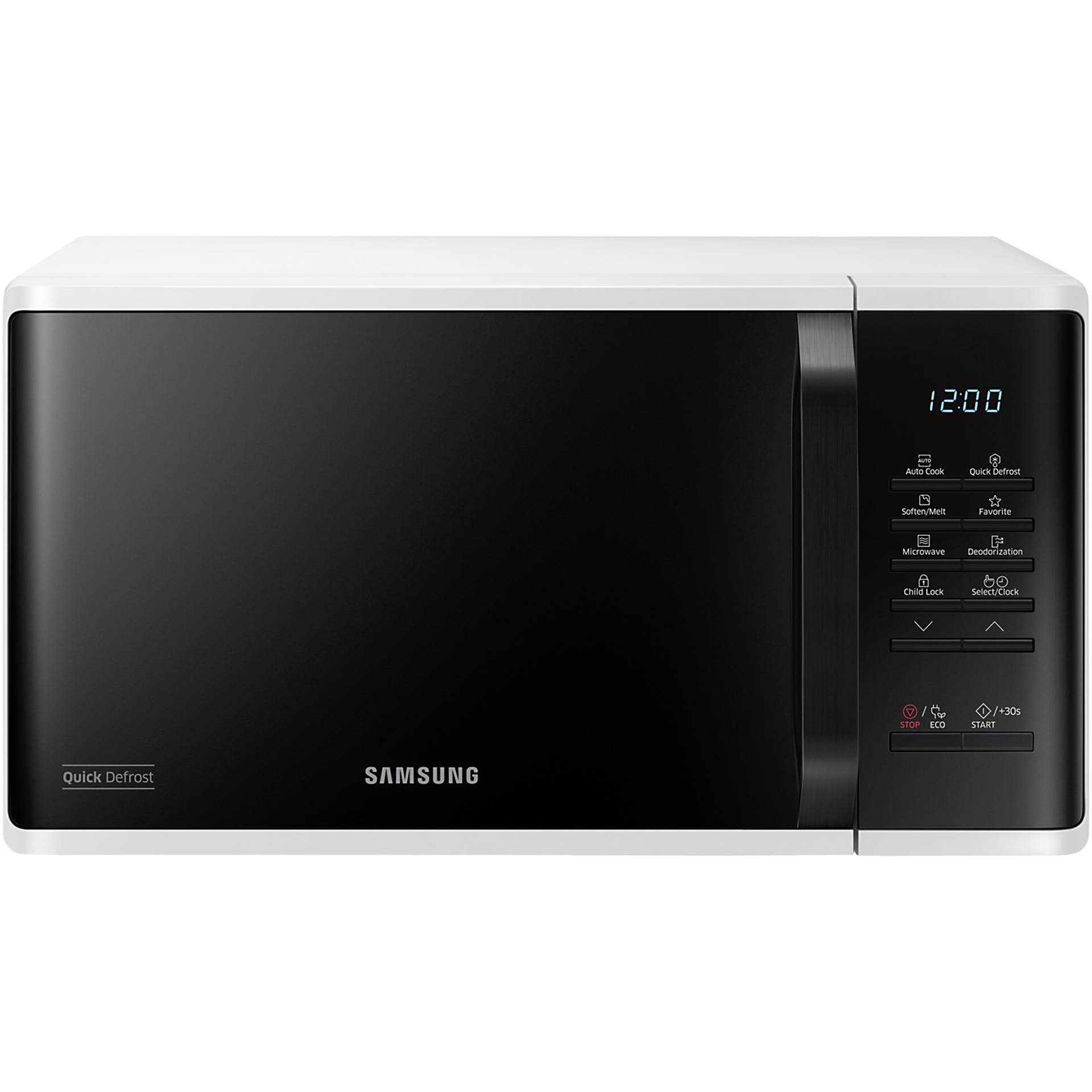 Samsung MS23K3513AW/EG Mikrowelle Weiß Solo-Mikrowelle Arbeitsplatte 23 l 800 W