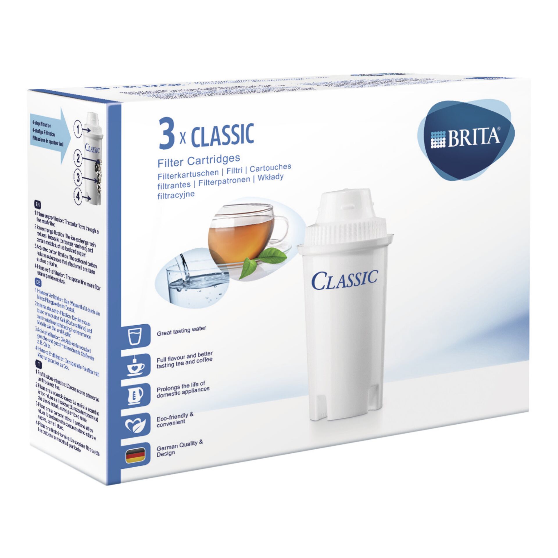 Brita Classic Filterkartusche, 3er Pack 