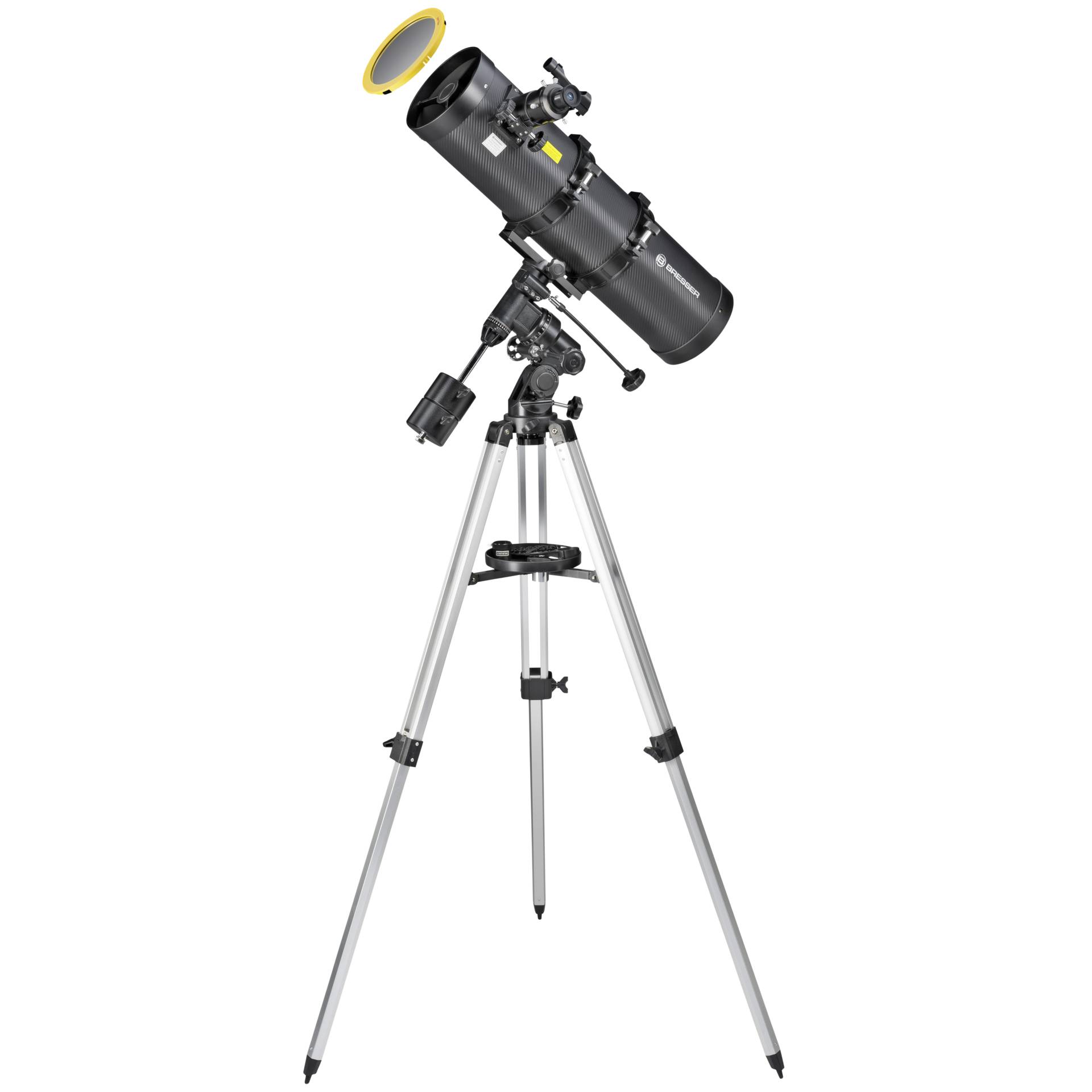 Bresser Pollux 150/750 EQ3 Spiegelteleskop mit Sonnenfilter