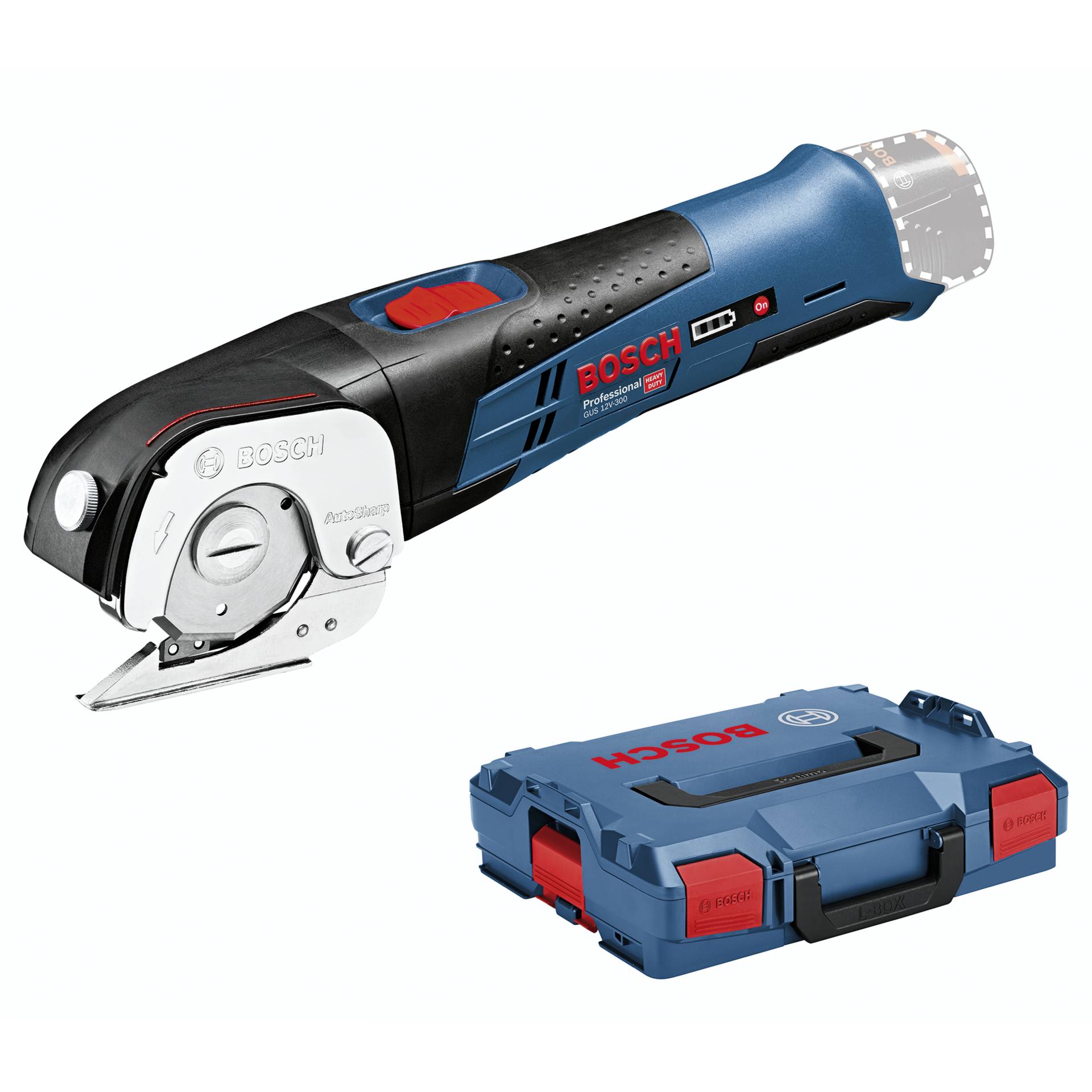 Bosch GUS 10,8 V-LI Professional 700 RPM Lithium-Ion (Li-Ion) Schwarz, Blau