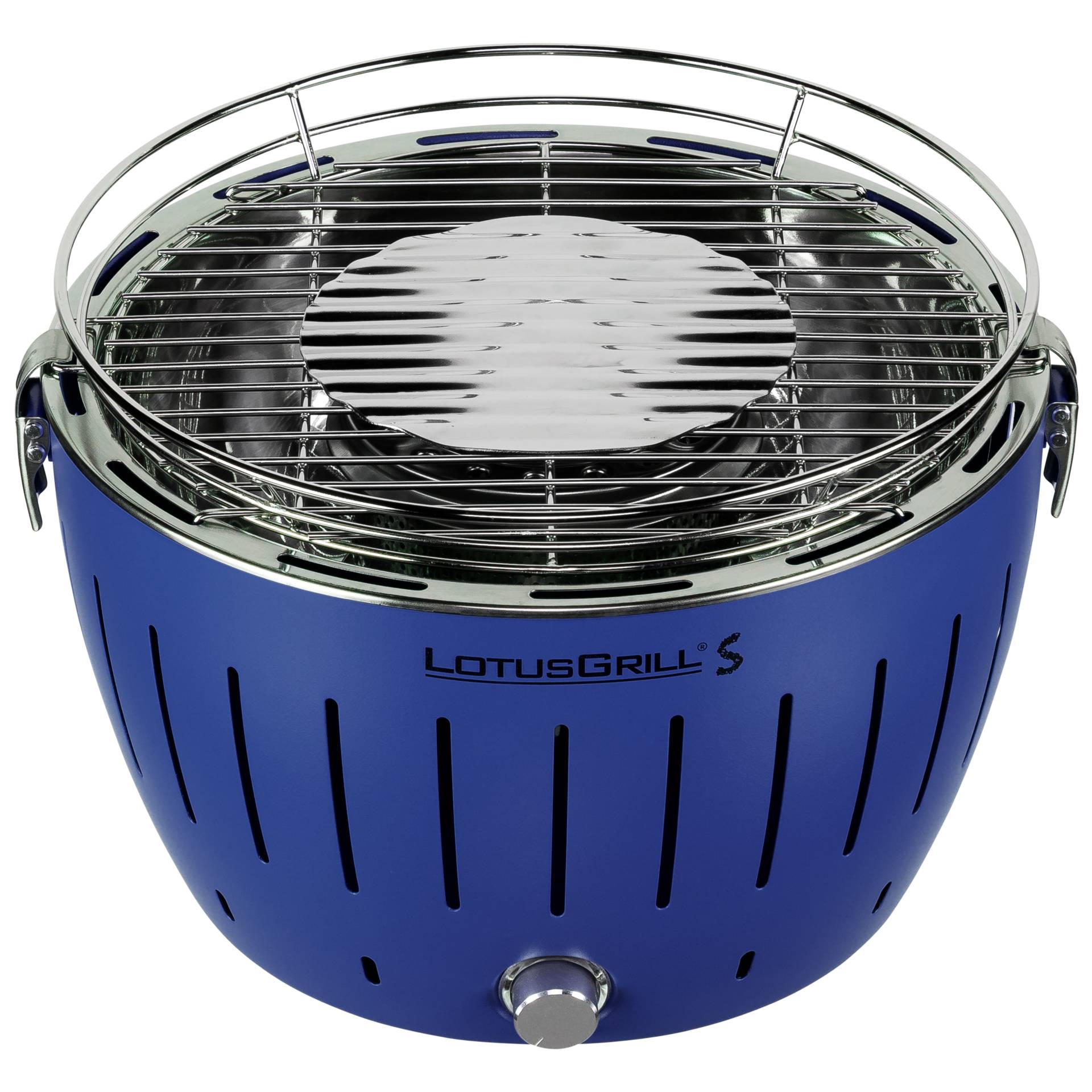 LotusGrill G280 Grill Holzkohle Blau