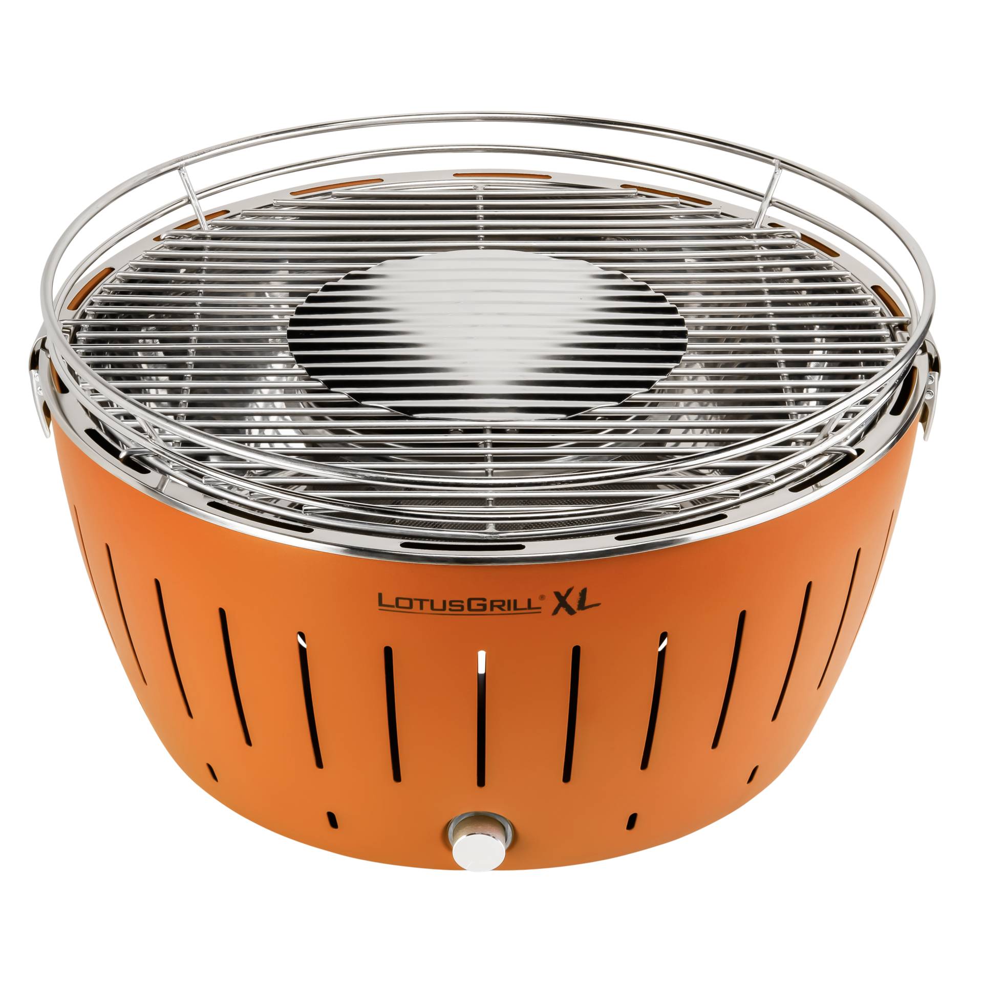 LotusGrill G435 U OR Barbecue & Grill Kessel Holzkohle Orange