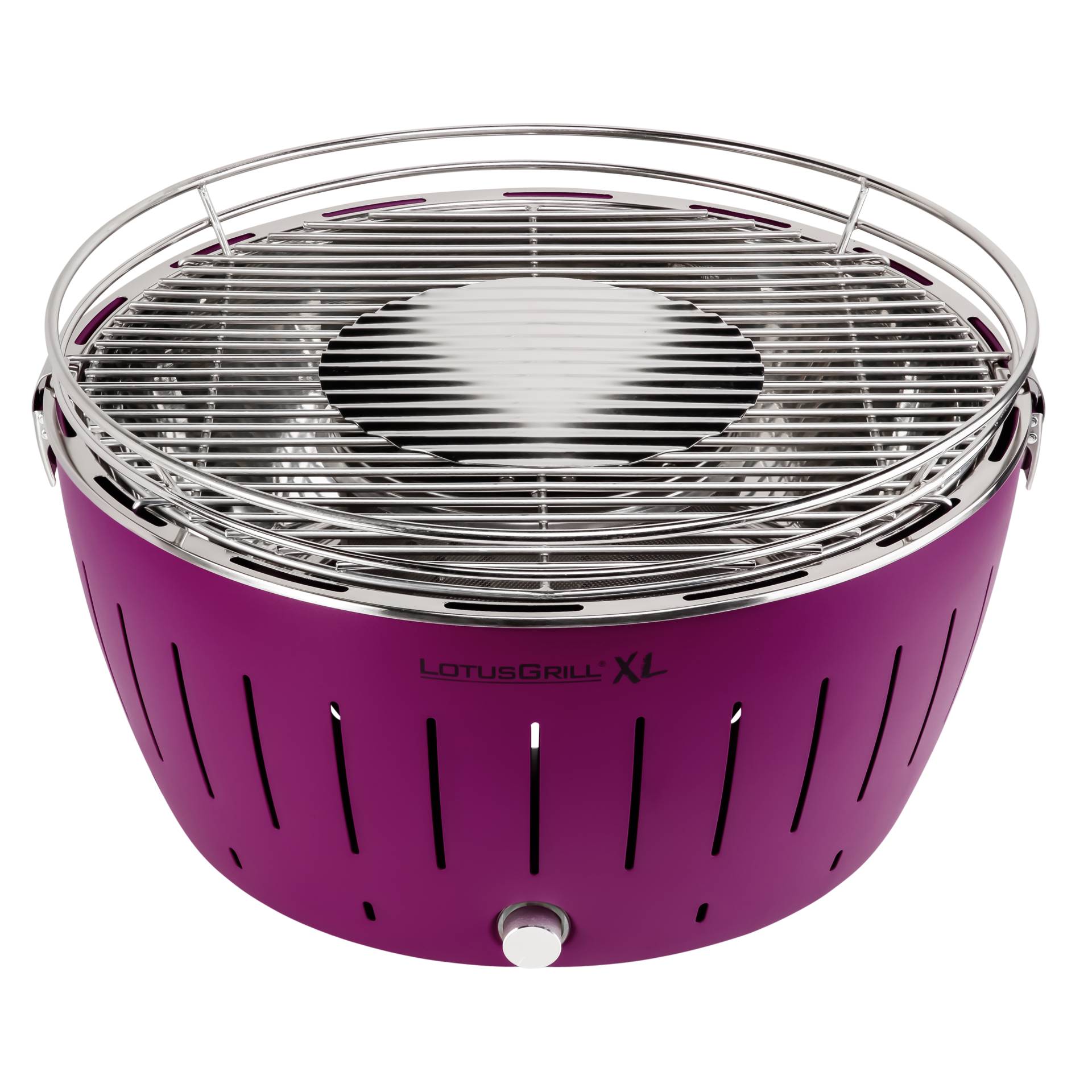 LotusGrill G435 U PU Barbecue & Grill Kessel Holzkohle Violett