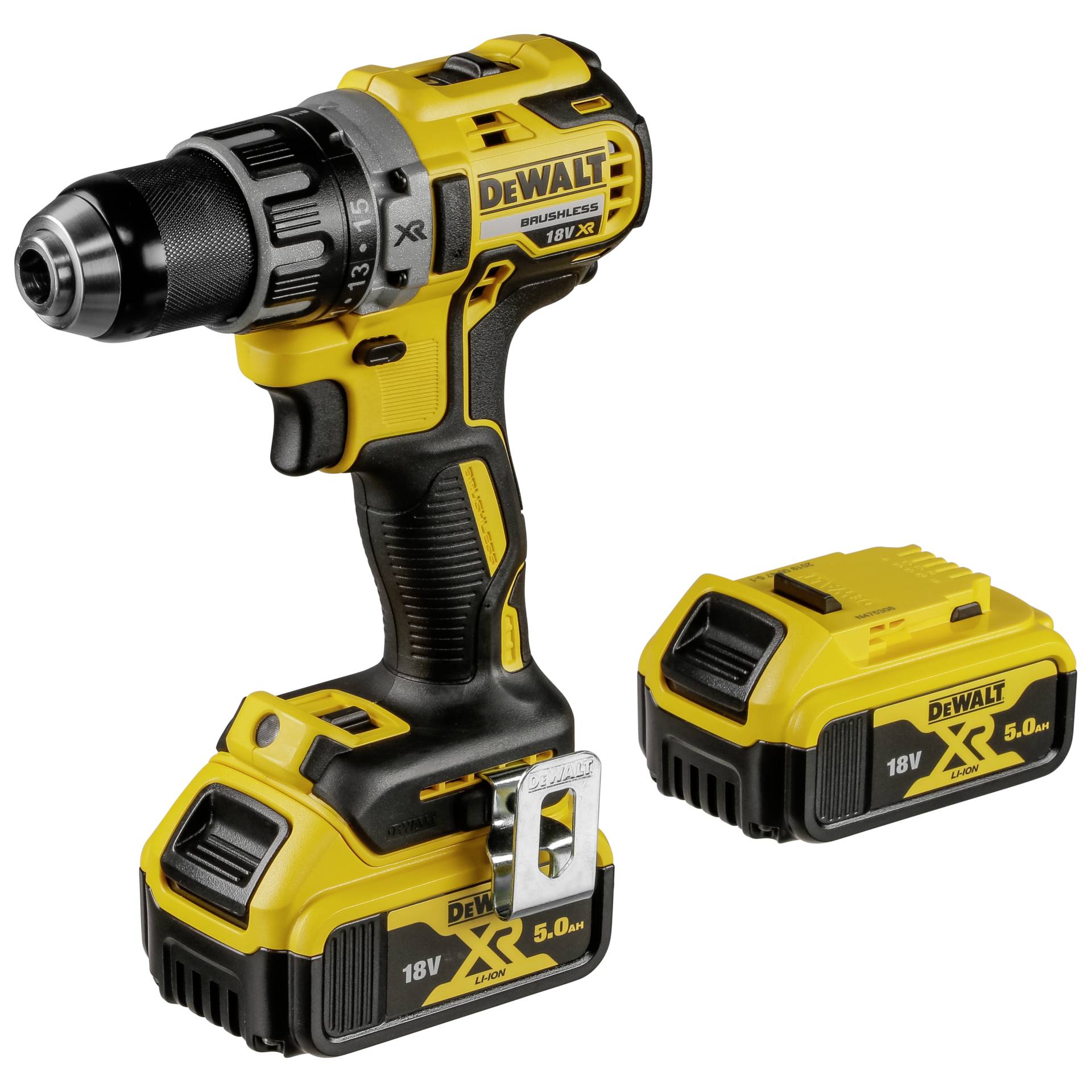 DeWalt DCD791P2 Akku-Bohrschrauber inkl. Koffer + 2 Akkus 5.0Ah