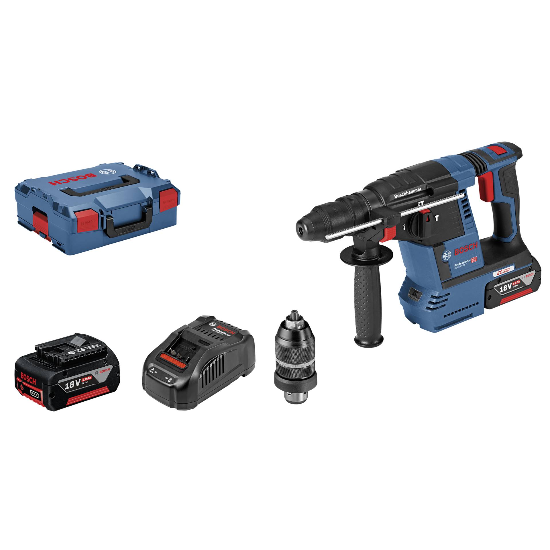 Bosch GBH 18V-26 F Professional 890 RPM