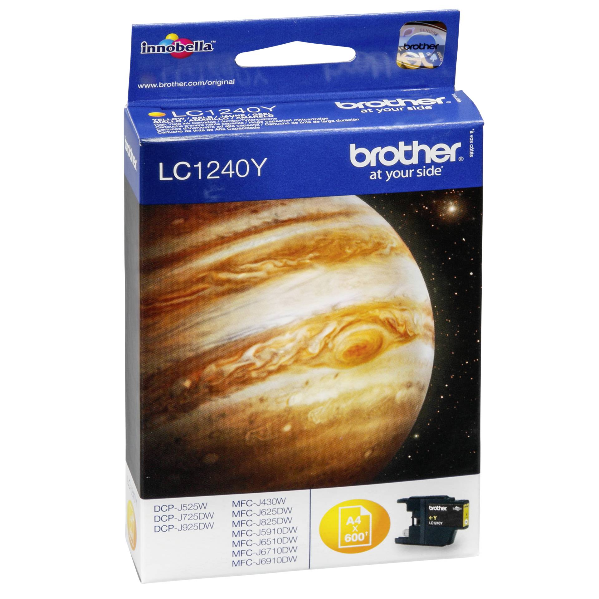 Brother Tinte LC1240Y gelb 