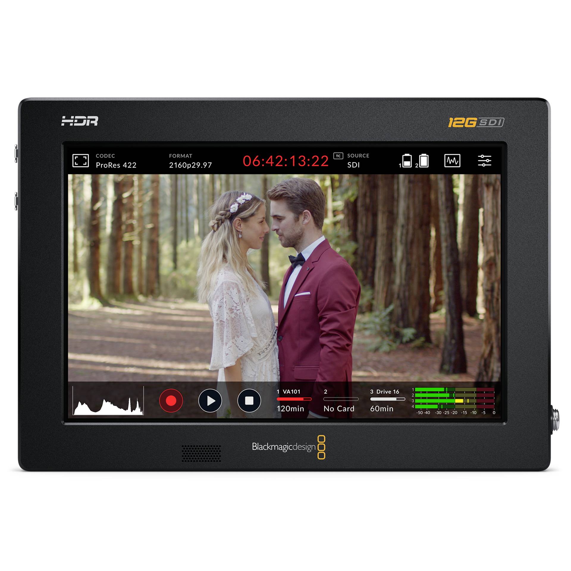 Blackmagic Design HYPERD/AVIDA12/7HDR Ausstrahlungsmonitor 17,8 cm (7)