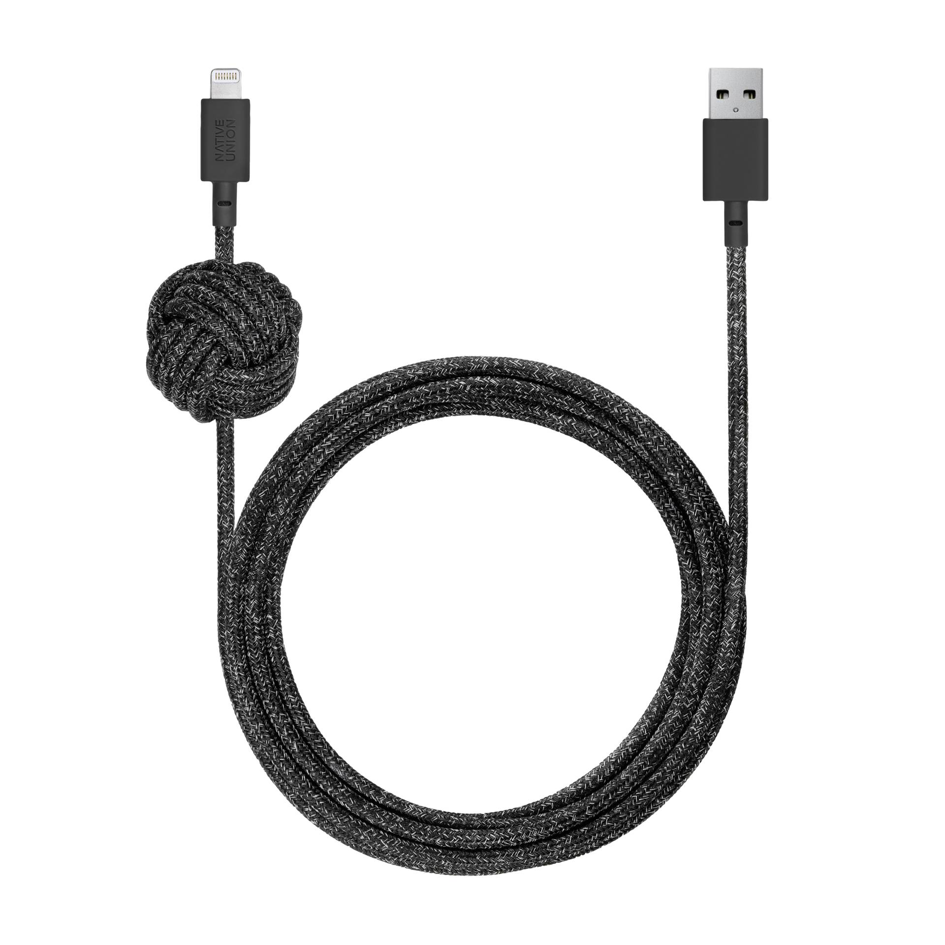 Native Union Night Cable USB-A to Lightning 3m Black